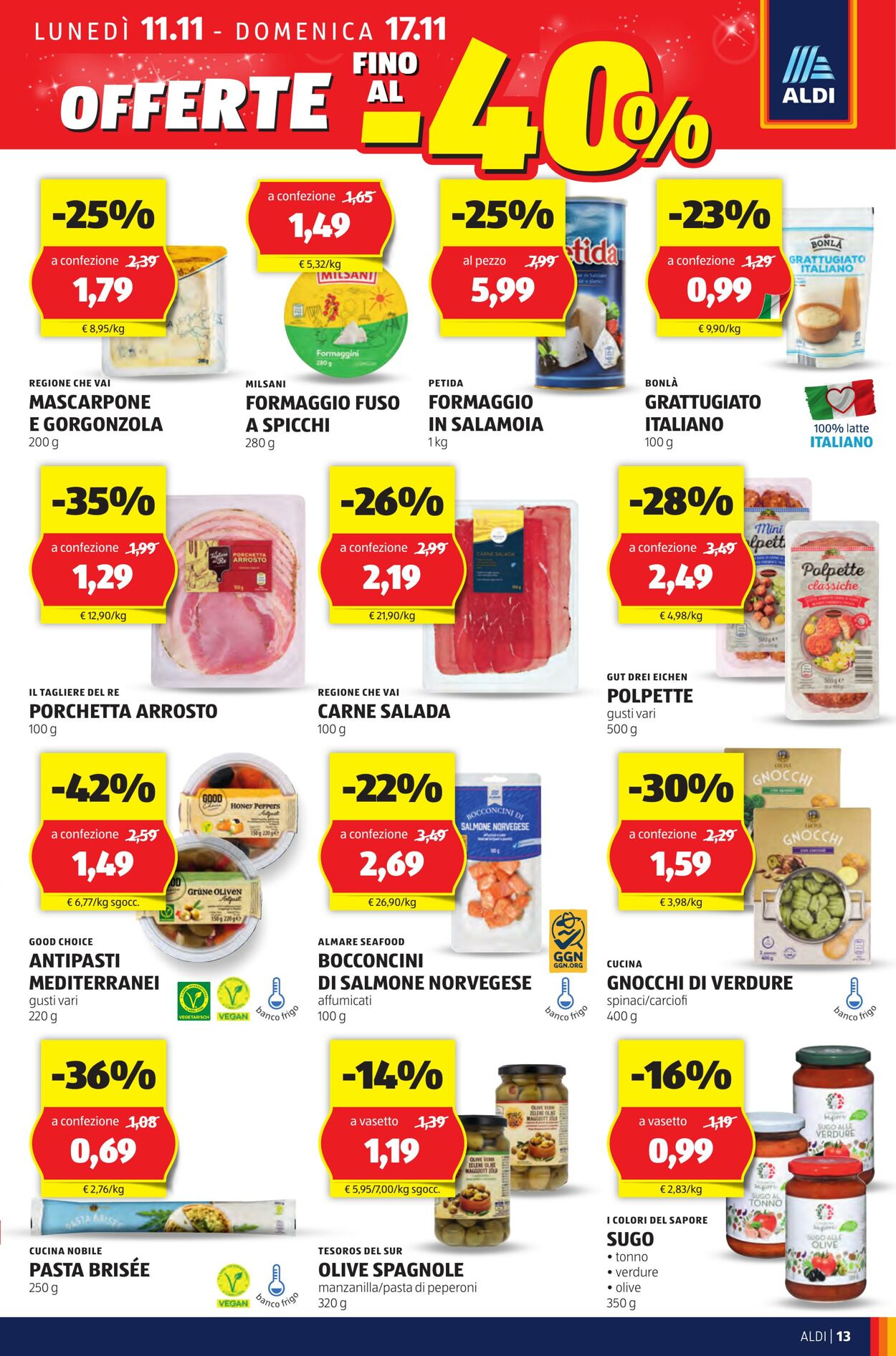 Volantino Aldi 11.11.2024 - 17.11.2024