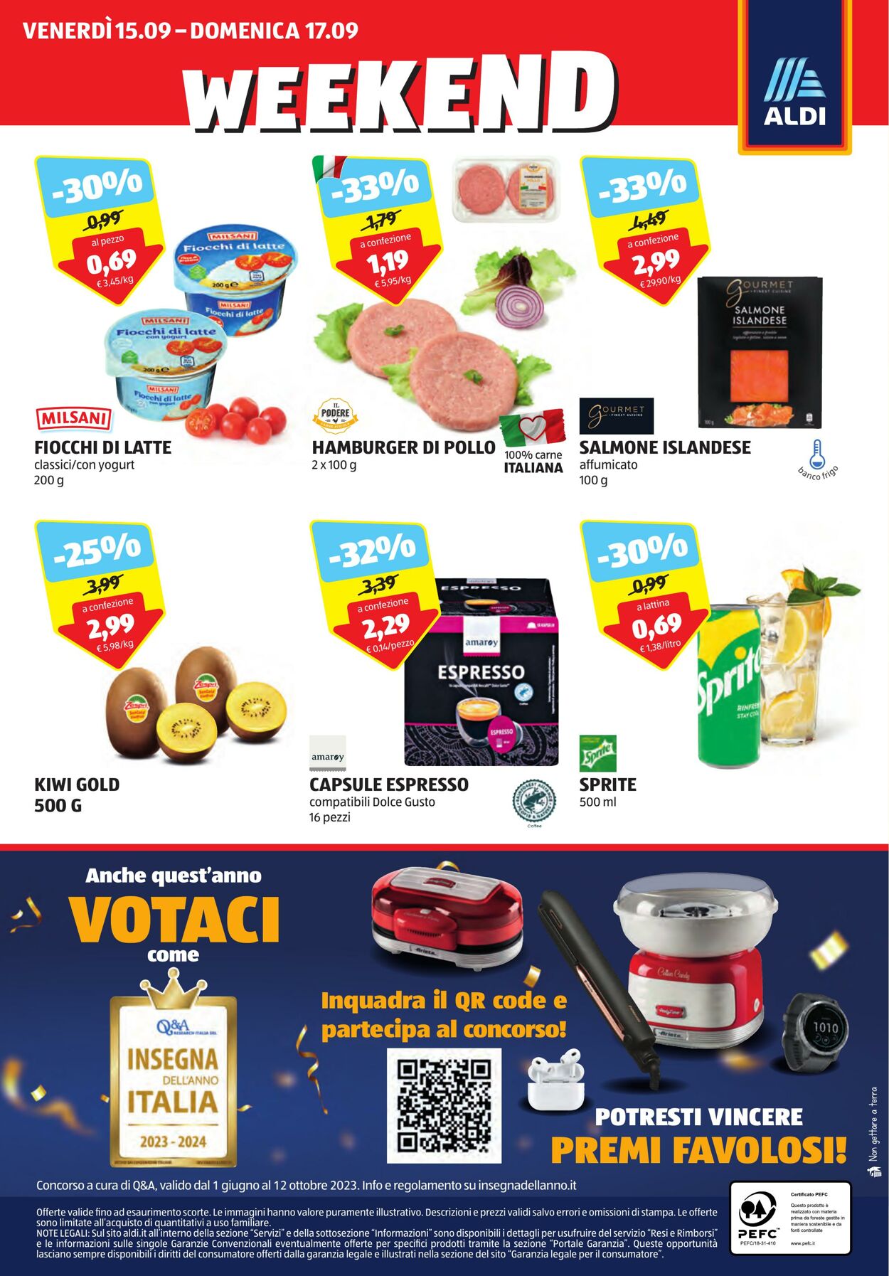 Volantino Aldi 11.09.2023 - 17.09.2023