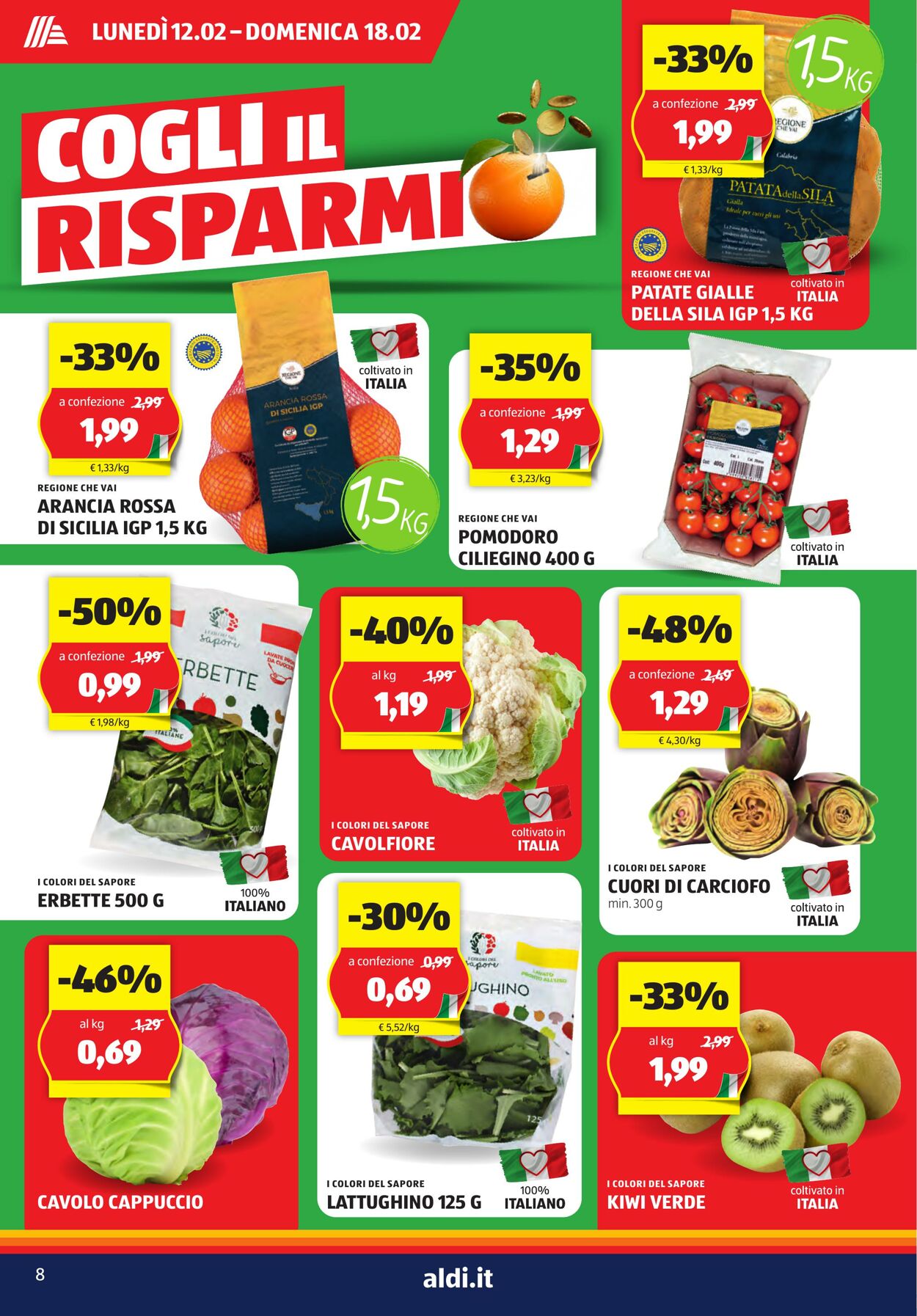 Volantino Aldi 12.02.2024 - 18.02.2024