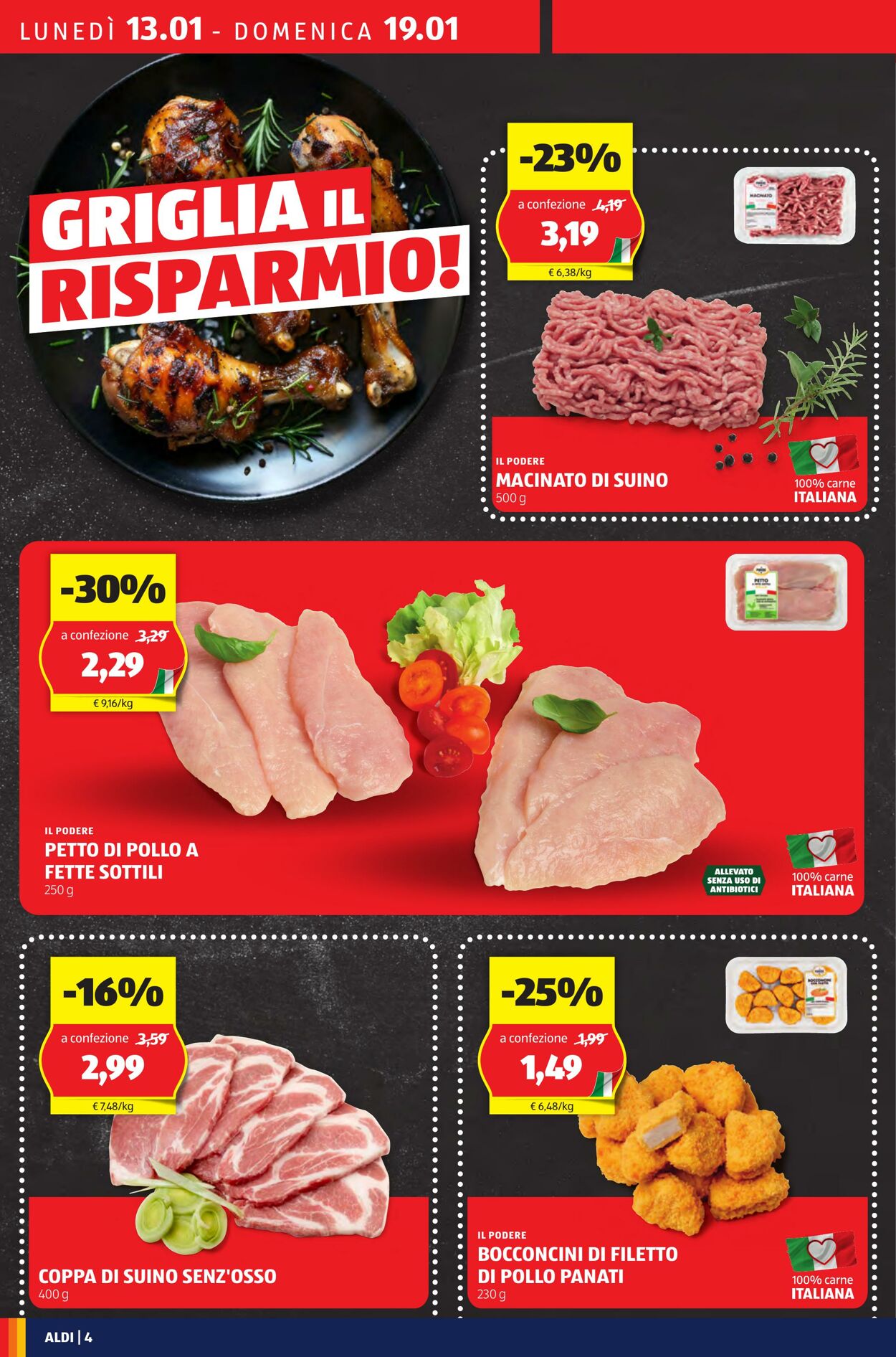 Volantino Aldi 13.01.2025 - 19.01.2025