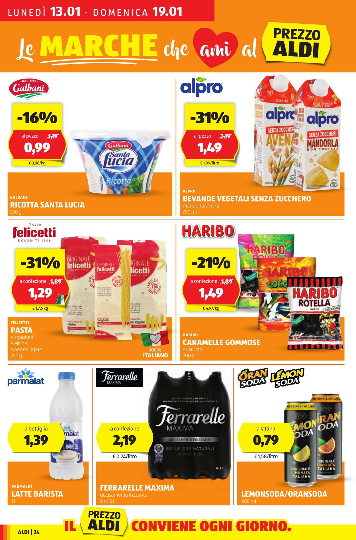 Volantino Aldi 13.01.2025 - 19.01.2025