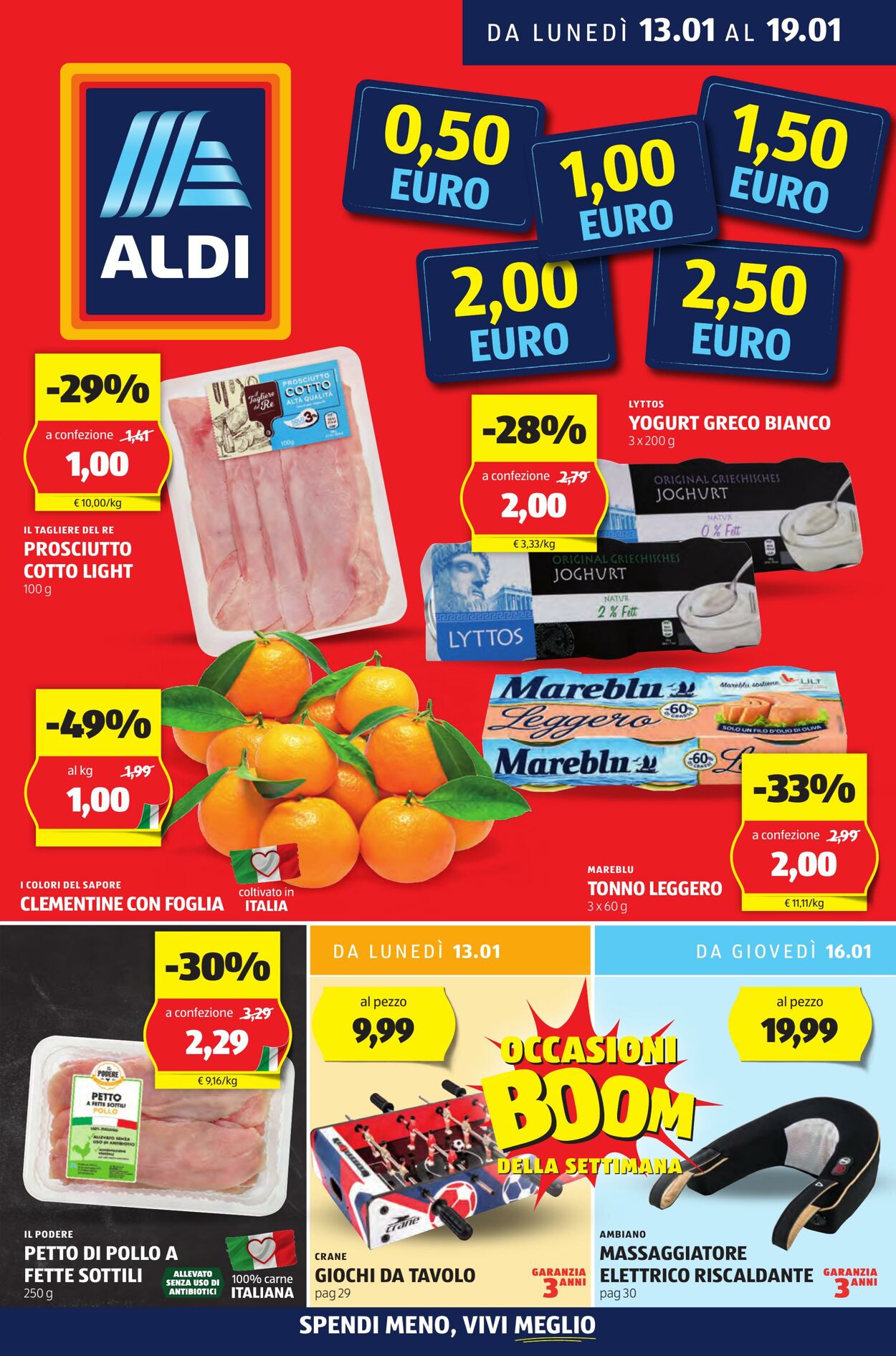 Volantino Aldi 13.01.2025 - 19.01.2025