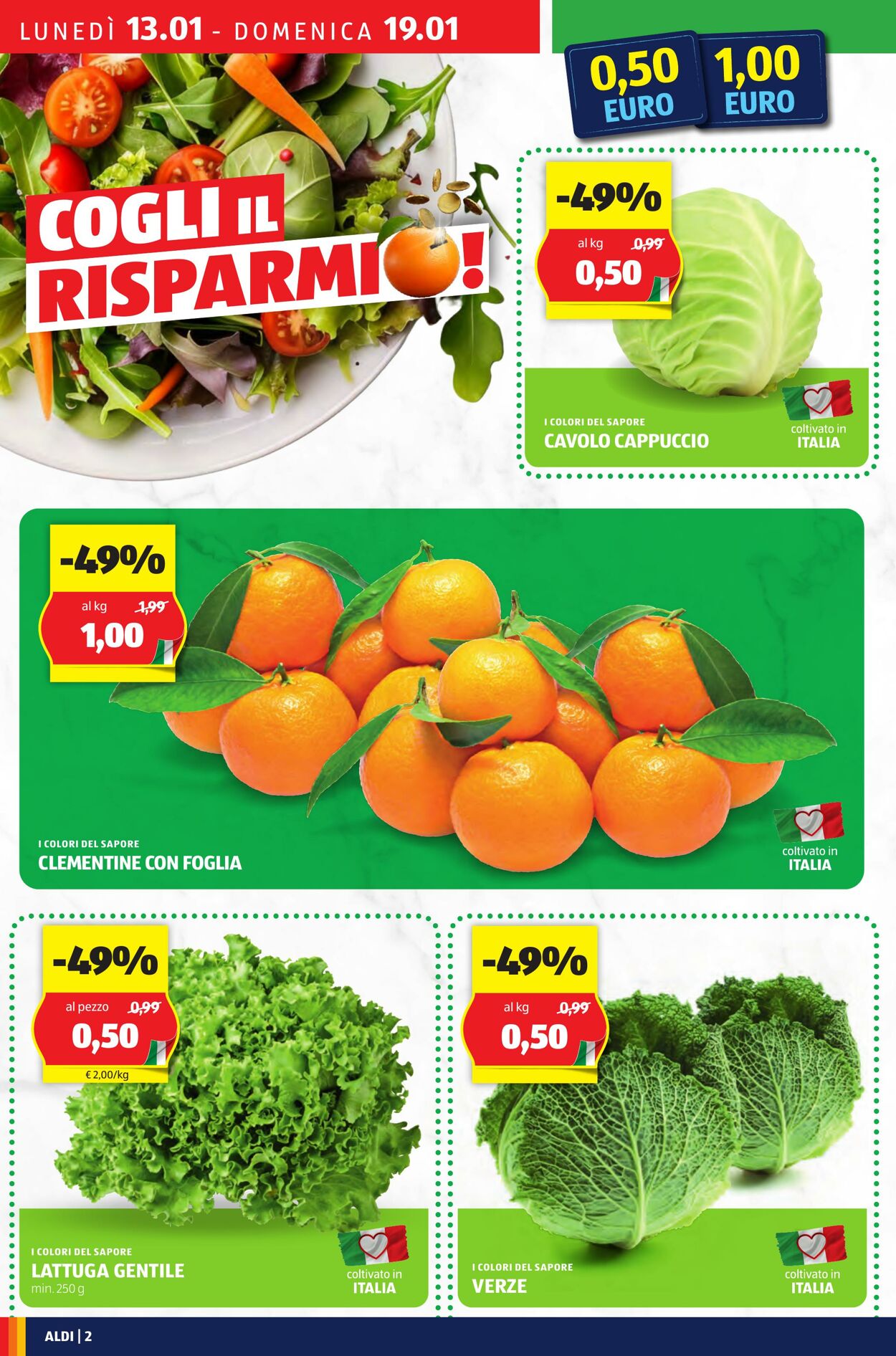 Volantino Aldi 13.01.2025 - 19.01.2025