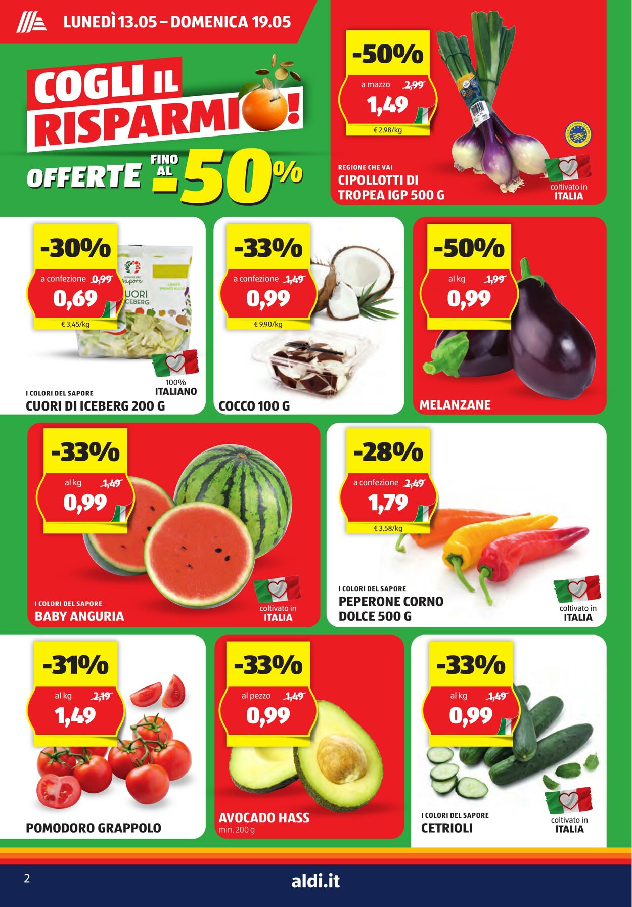 Volantino Aldi 13.05.2024 - 19.05.2024