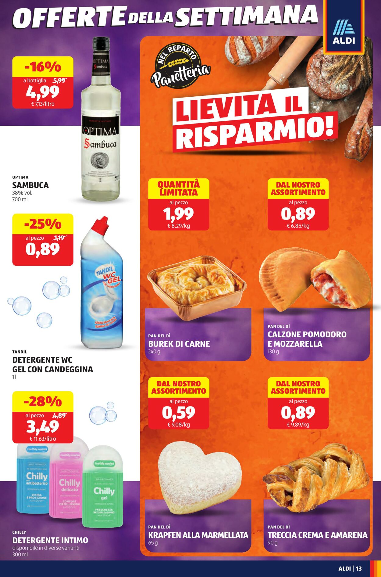 Volantino Aldi 13.10.2025 - 19.10.2025