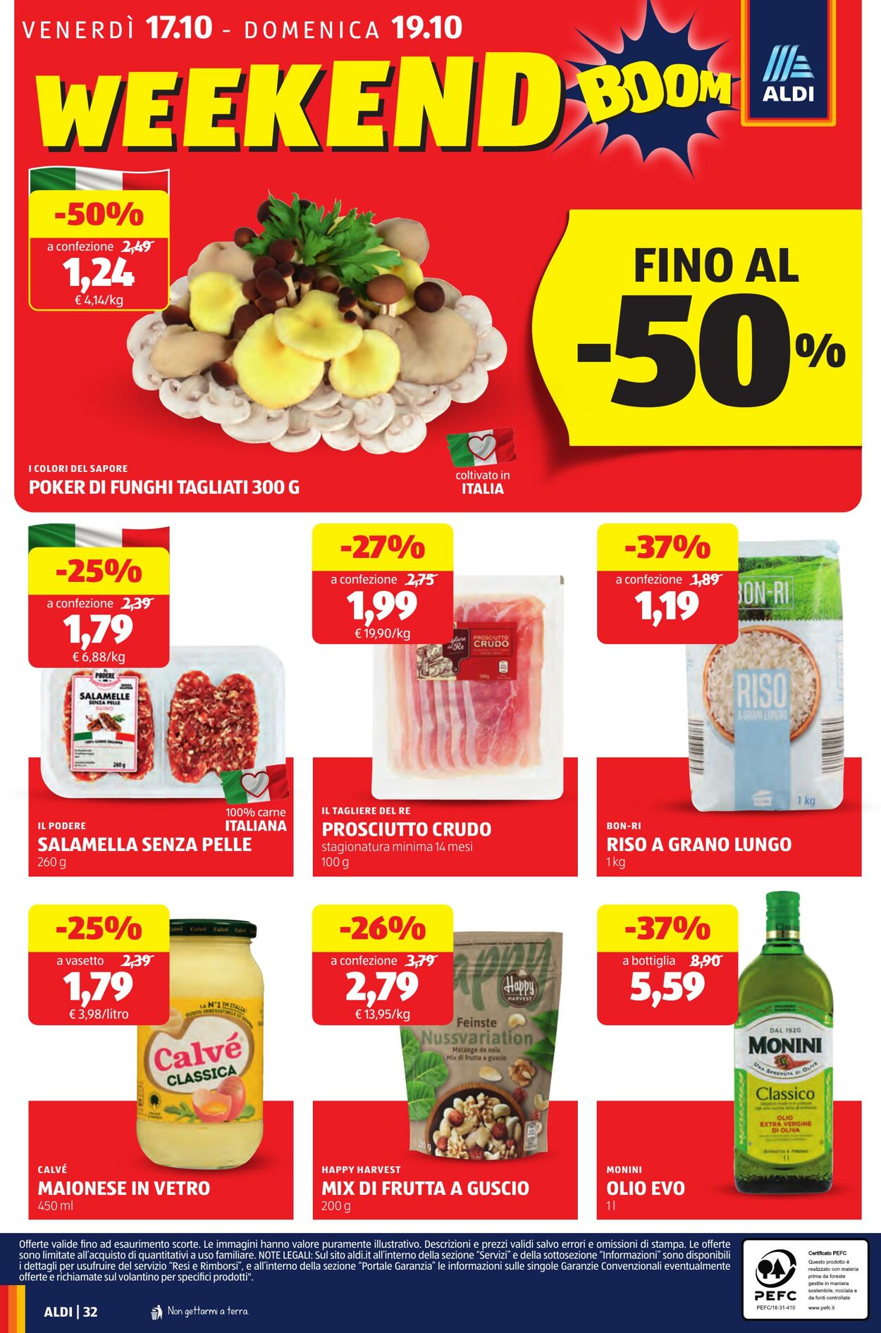 Volantino Aldi 13.10.2025 - 19.10.2025