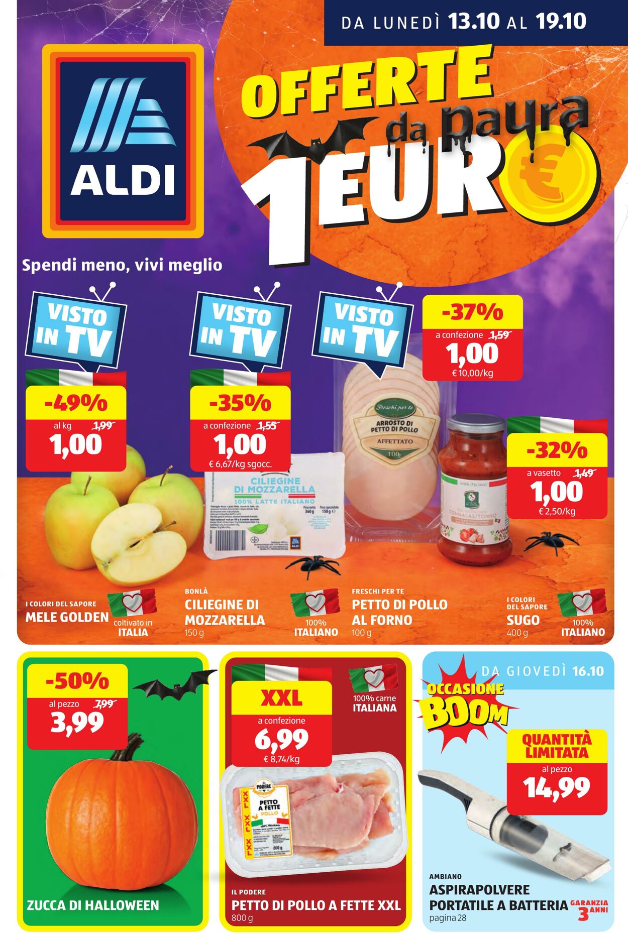 Volantino Aldi 13.10.2025 - 19.10.2025