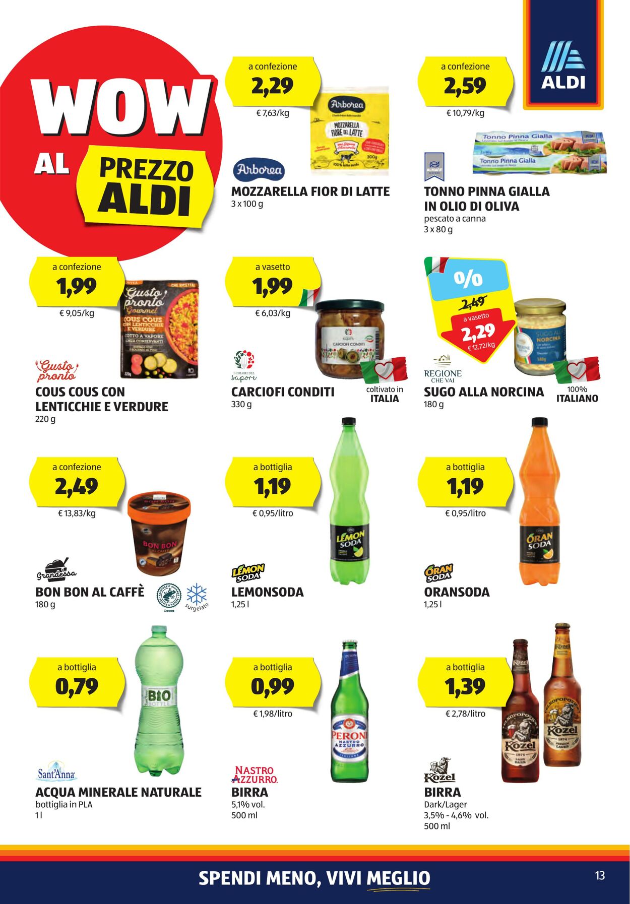 Volantino Aldi 14.08.2023 - 20.08.2023