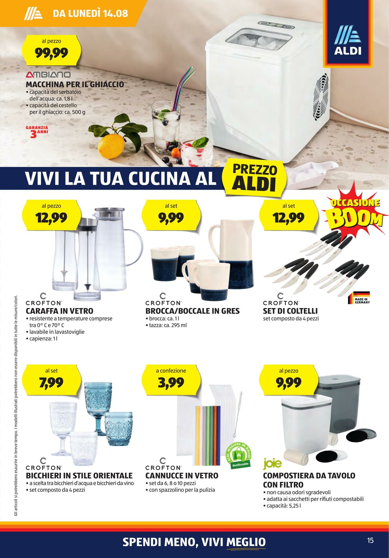 Volantino Aldi 14.08.2023 - 20.08.2023