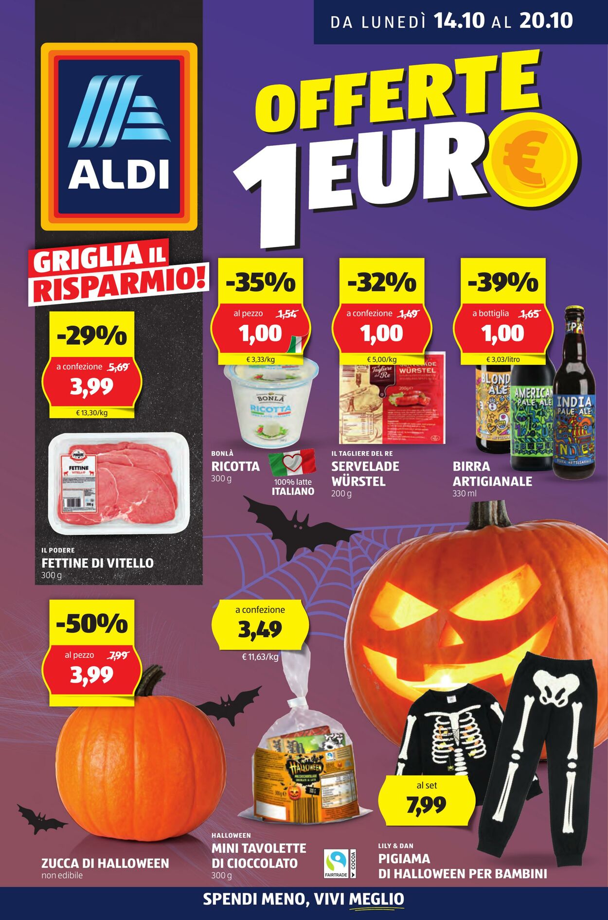 Volantino Aldi 14.10.2024 - 20.10.2024