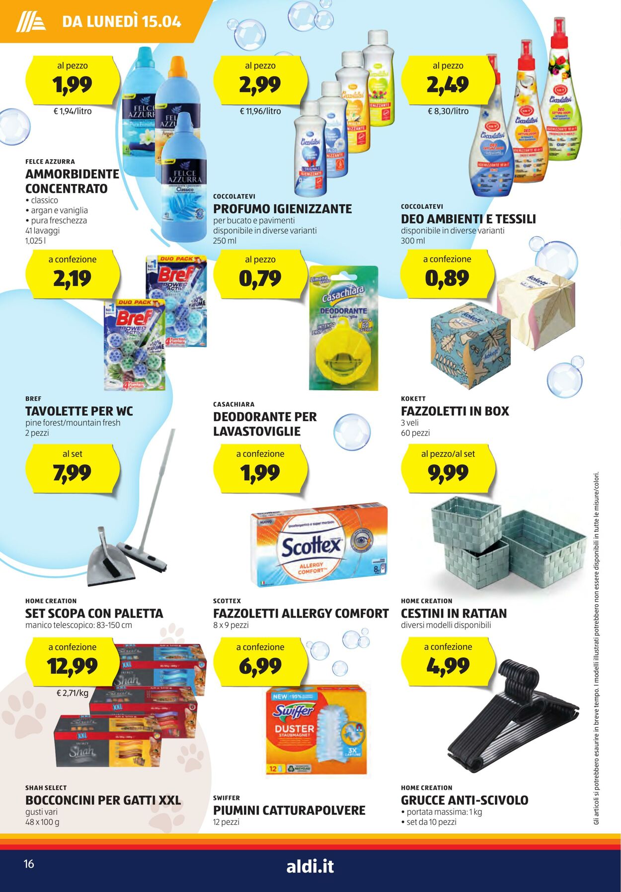 Volantino Aldi 15.04.2024 - 21.04.2024