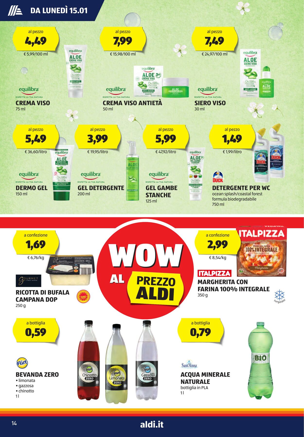 Volantino Aldi 15.01.2024 - 21.01.2024