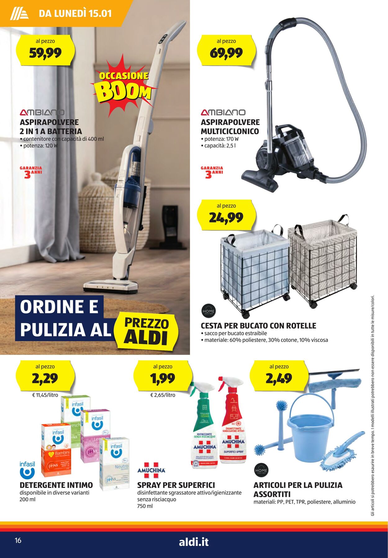 Volantino Aldi 15.01.2024 - 21.01.2024