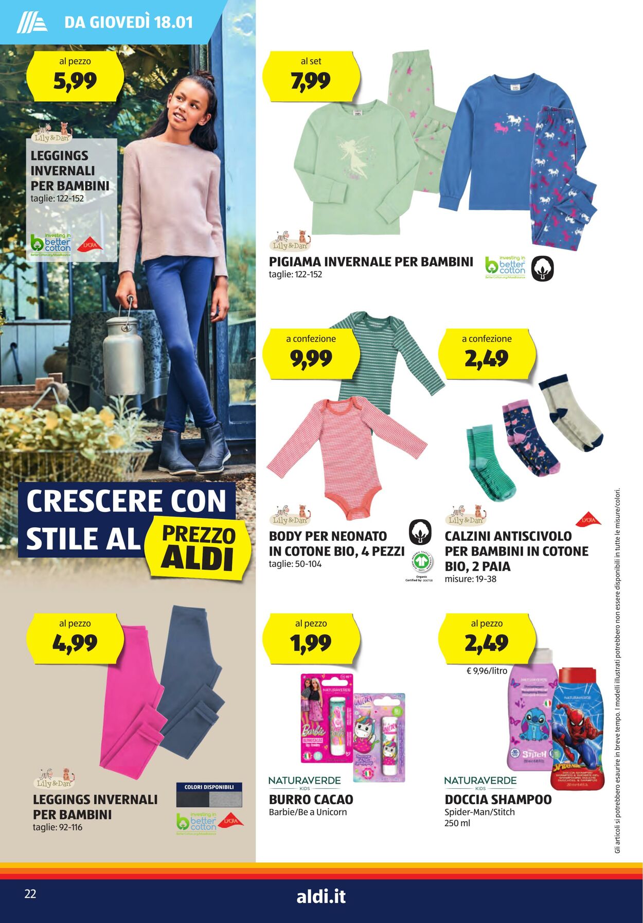 Volantino Aldi 15.01.2024 - 21.01.2024