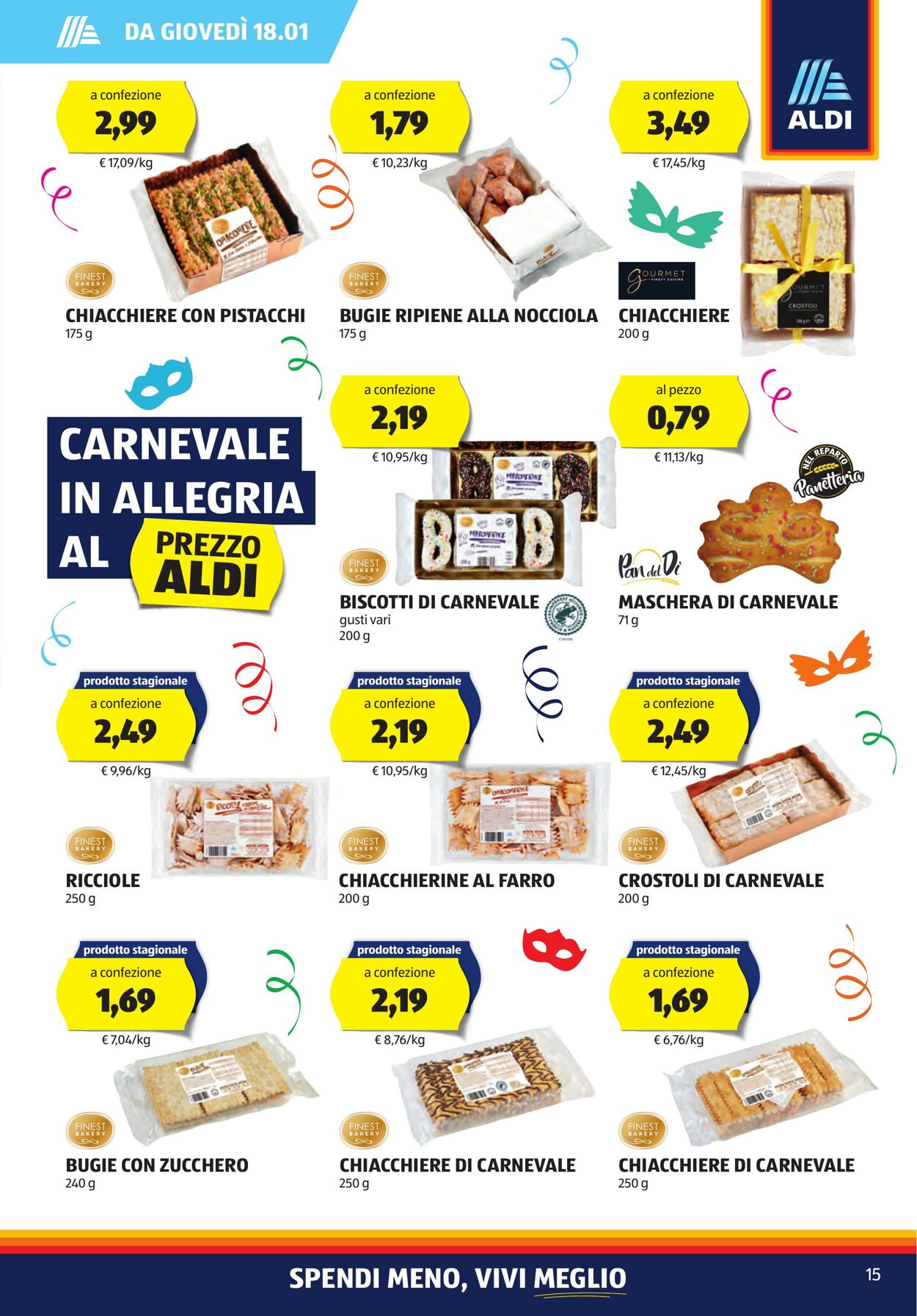 Volantino Aldi 15.01.2024 - 21.01.2024