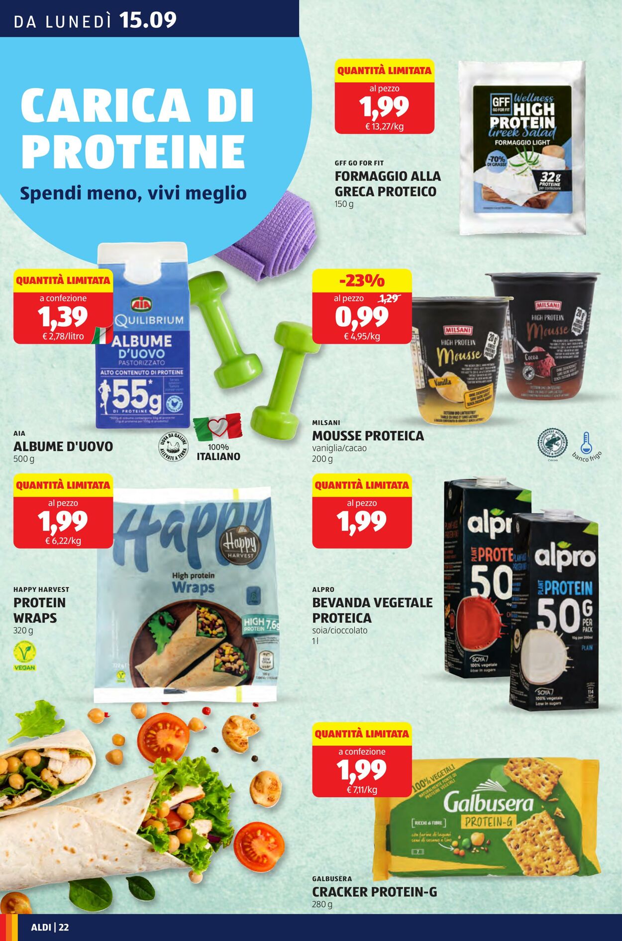 Volantino Aldi 15.09.2025 - 21.09.2025