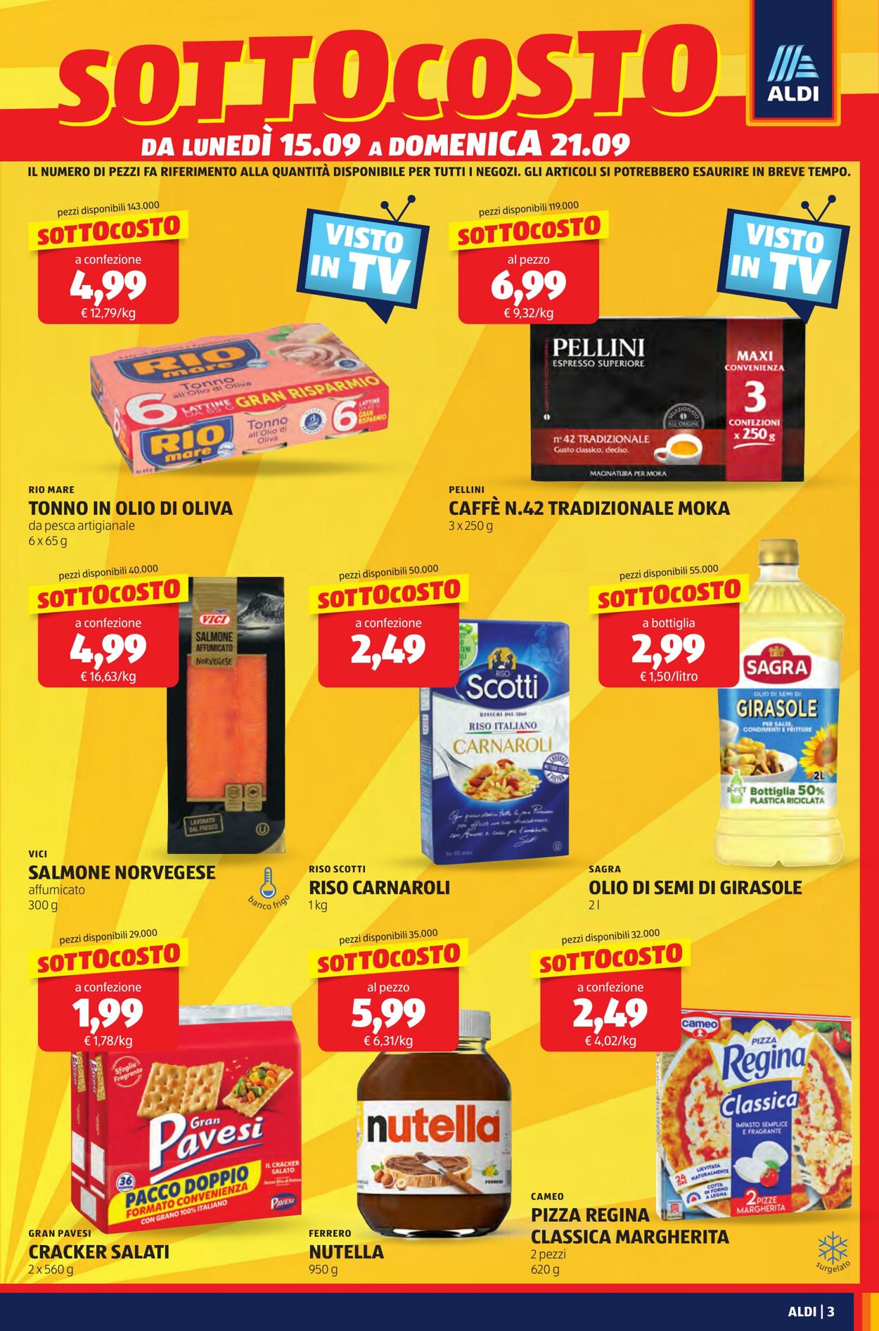 Volantino Aldi 15.09.2025 - 21.09.2025