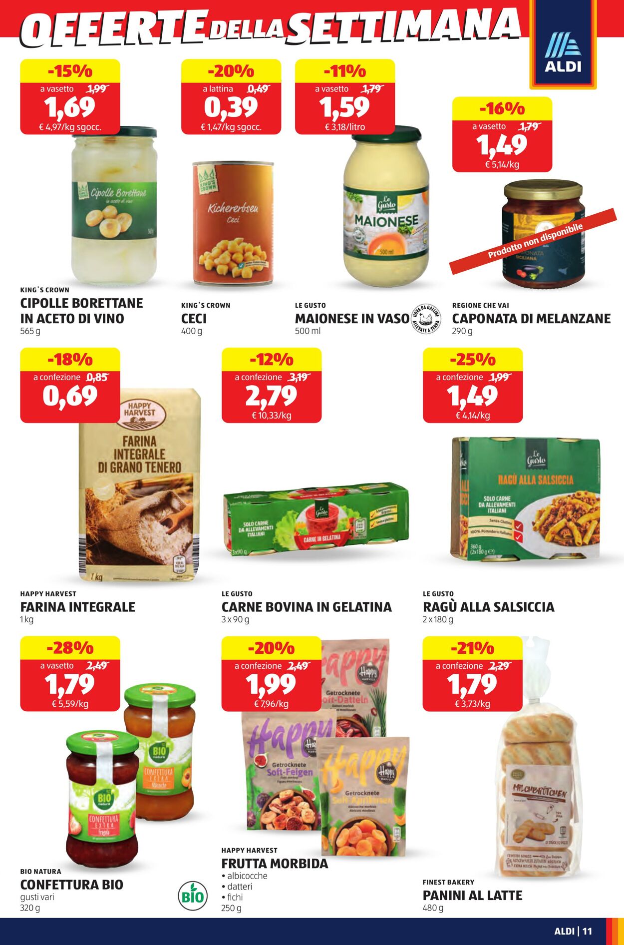 Volantino Aldi 15.09.2025 - 21.09.2025