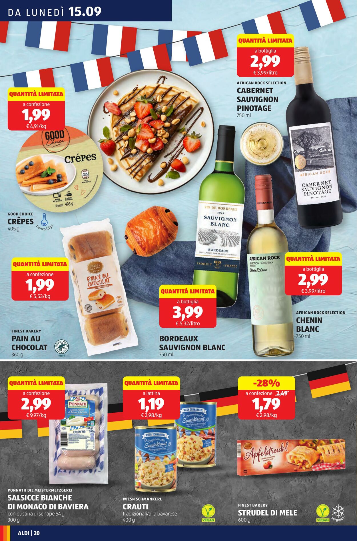 Volantino Aldi 15.09.2025 - 21.09.2025