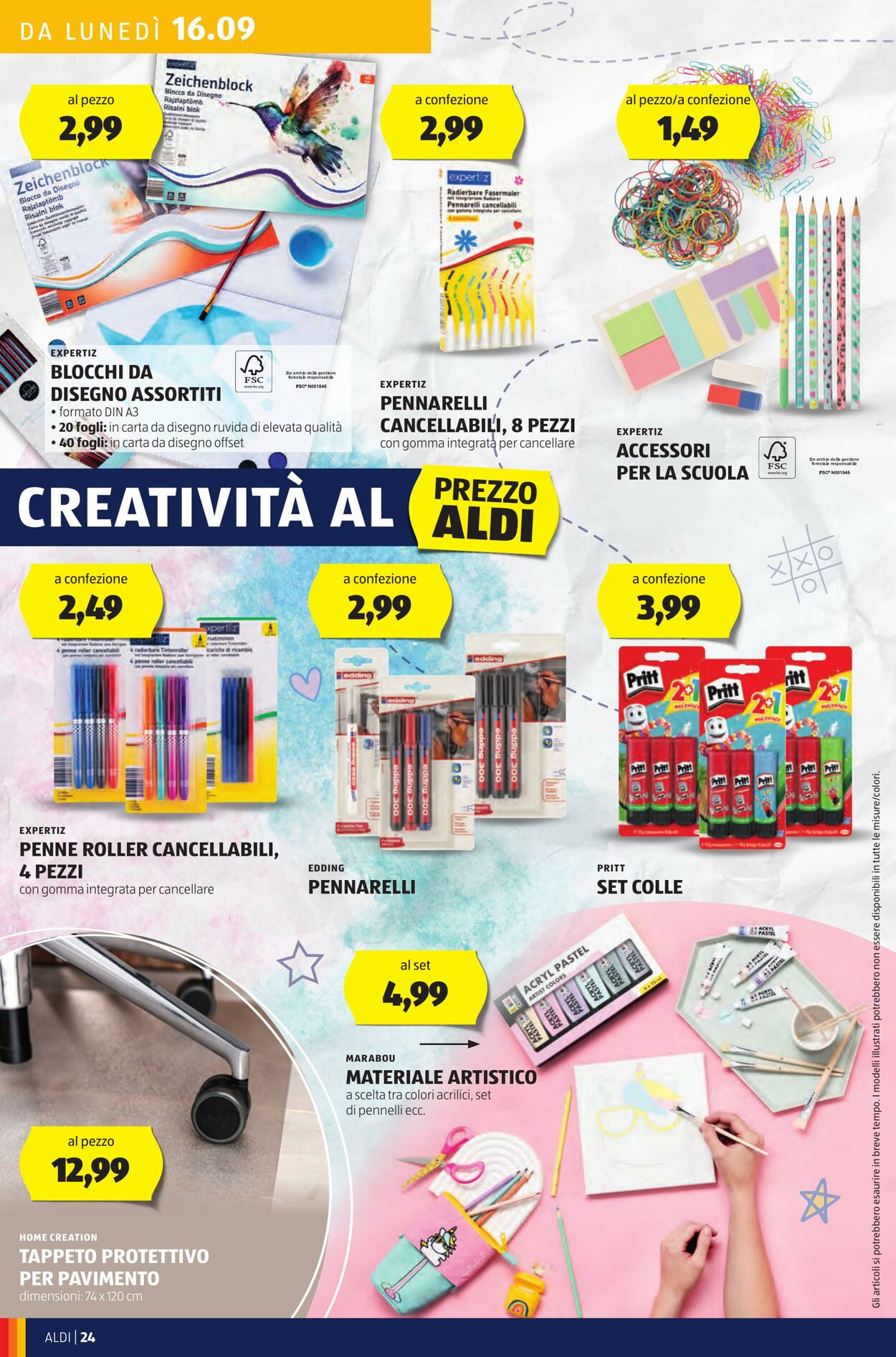 Volantino Aldi 16.09.2024 - 22.09.2024