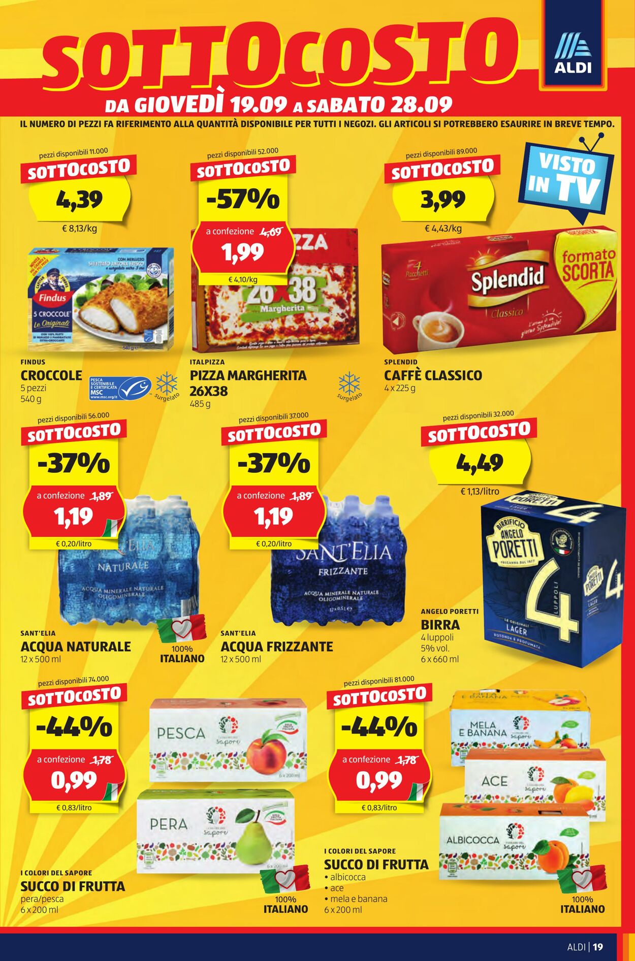 Volantino Aldi 16.09.2024 - 22.09.2024