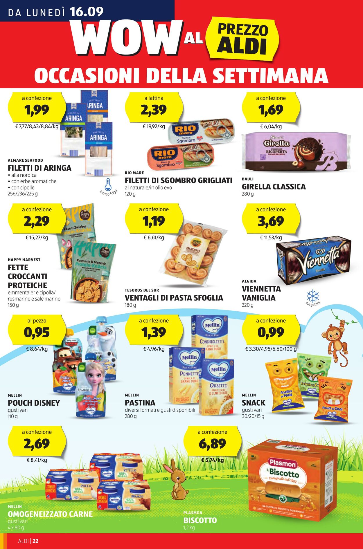 Volantino Aldi 16.09.2024 - 22.09.2024