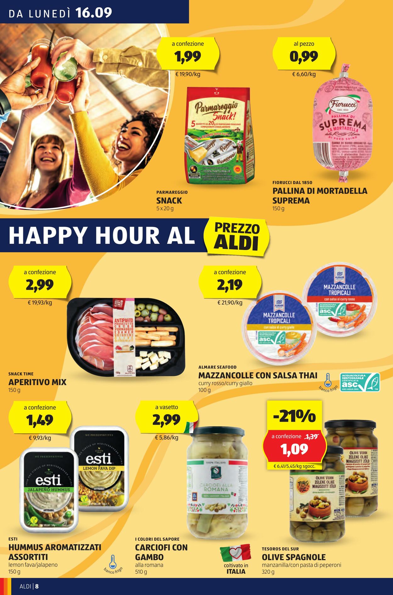 Volantino Aldi 16.09.2024 - 22.09.2024