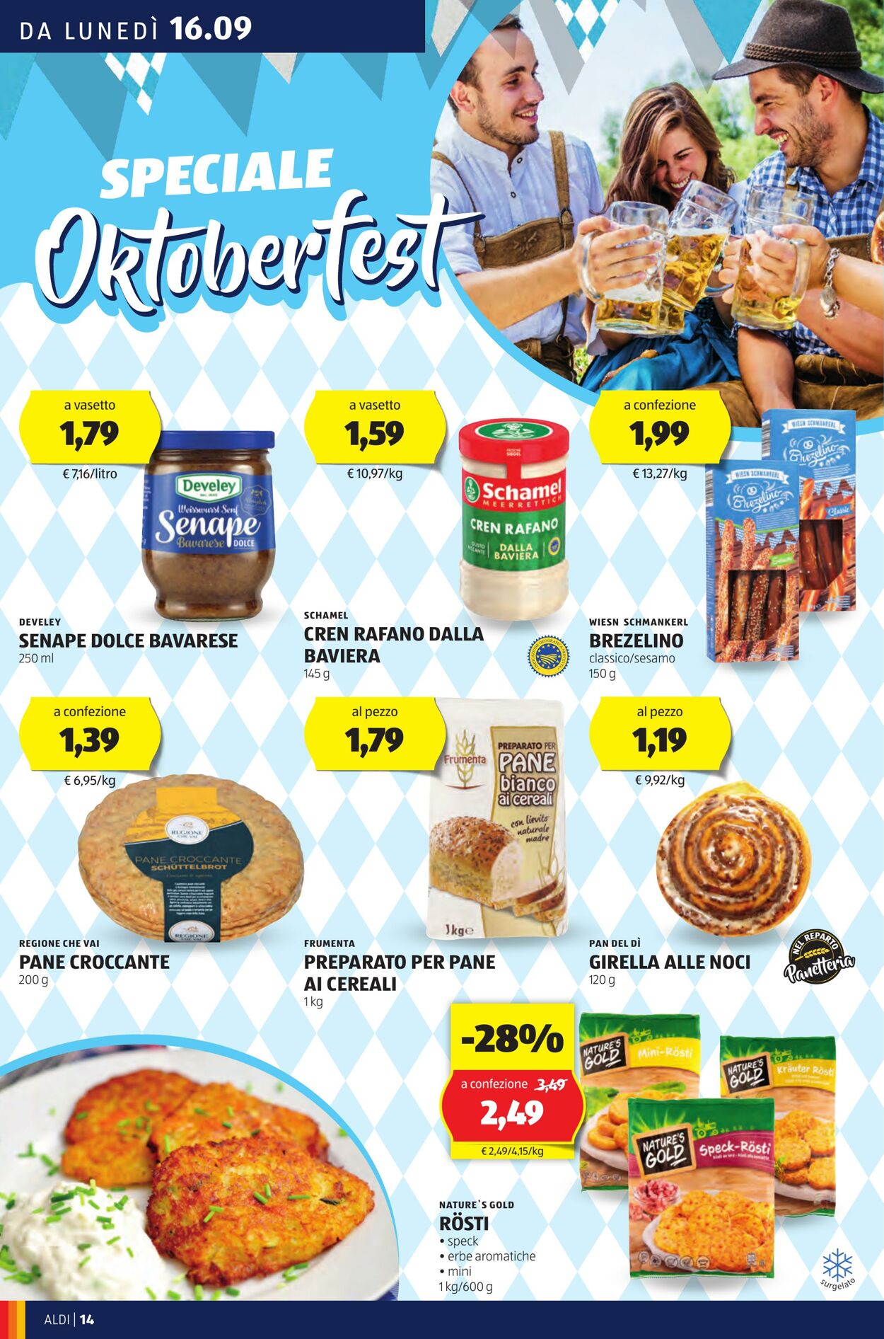 Volantino Aldi 16.09.2024 - 22.09.2024