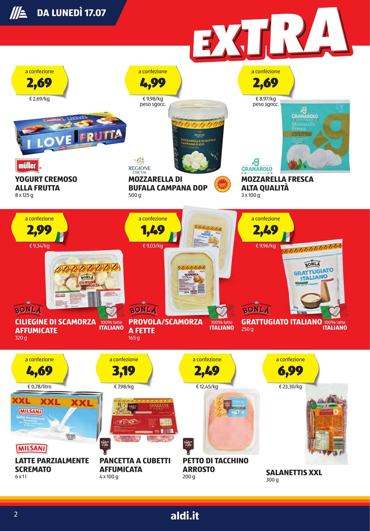 Volantino Aldi 17.07.2023 - 23.07.2023