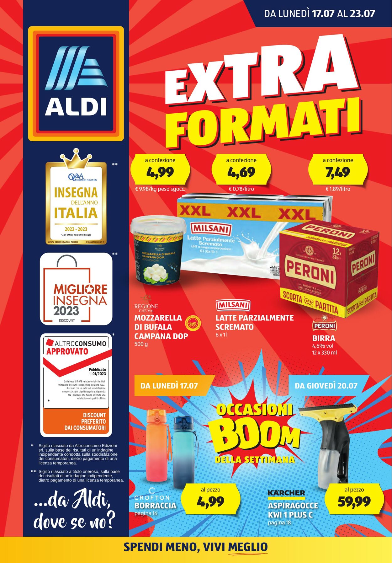 Volantino Aldi 17.07.2023 - 23.07.2023