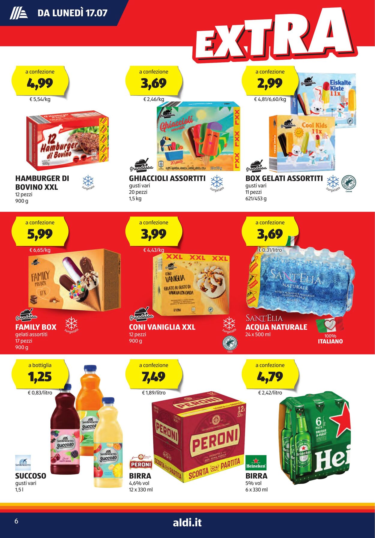 Volantino Aldi 17.07.2023 - 23.07.2023