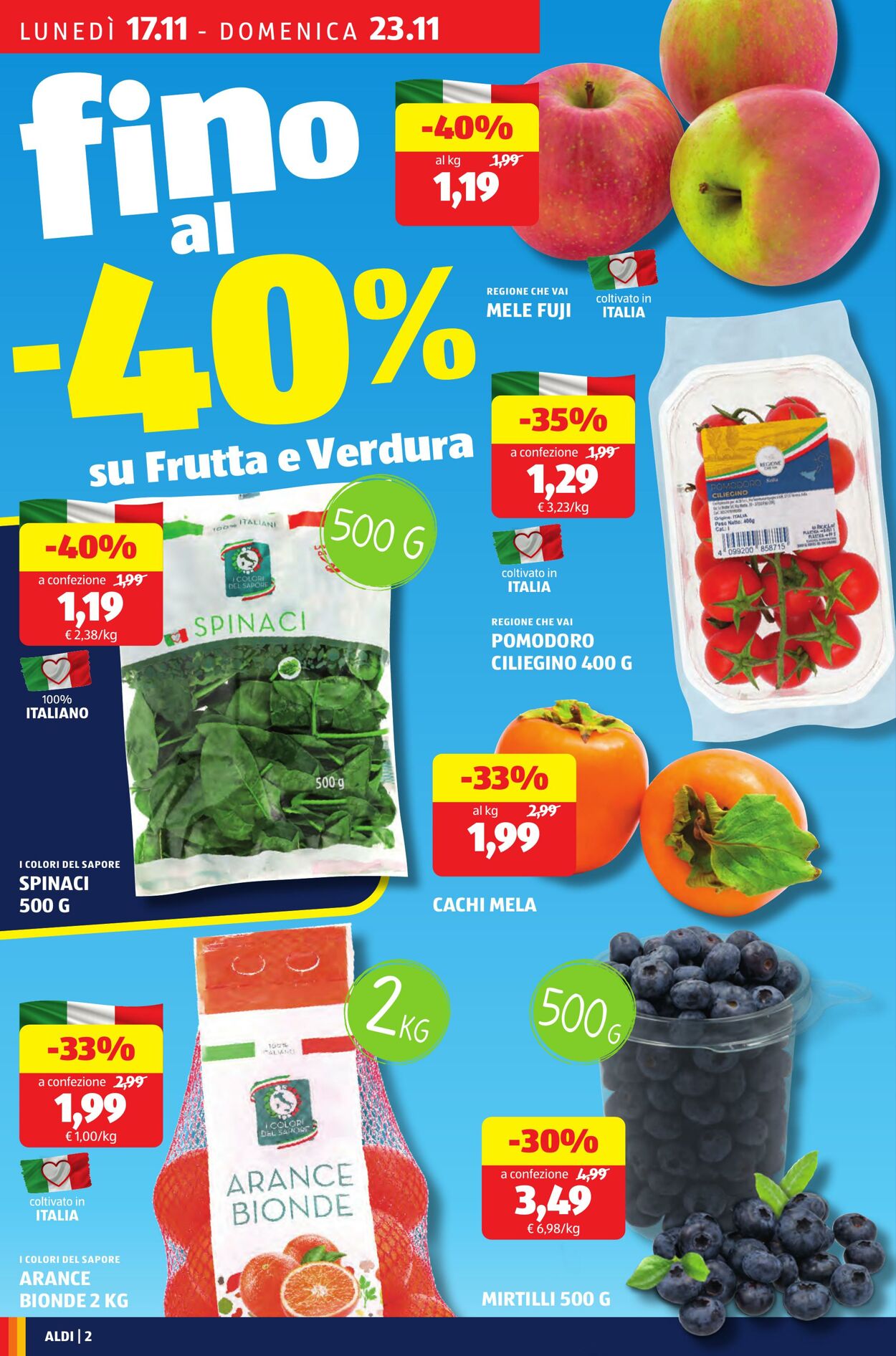 Volantino Aldi 17.11.2025 - 23.11.2025