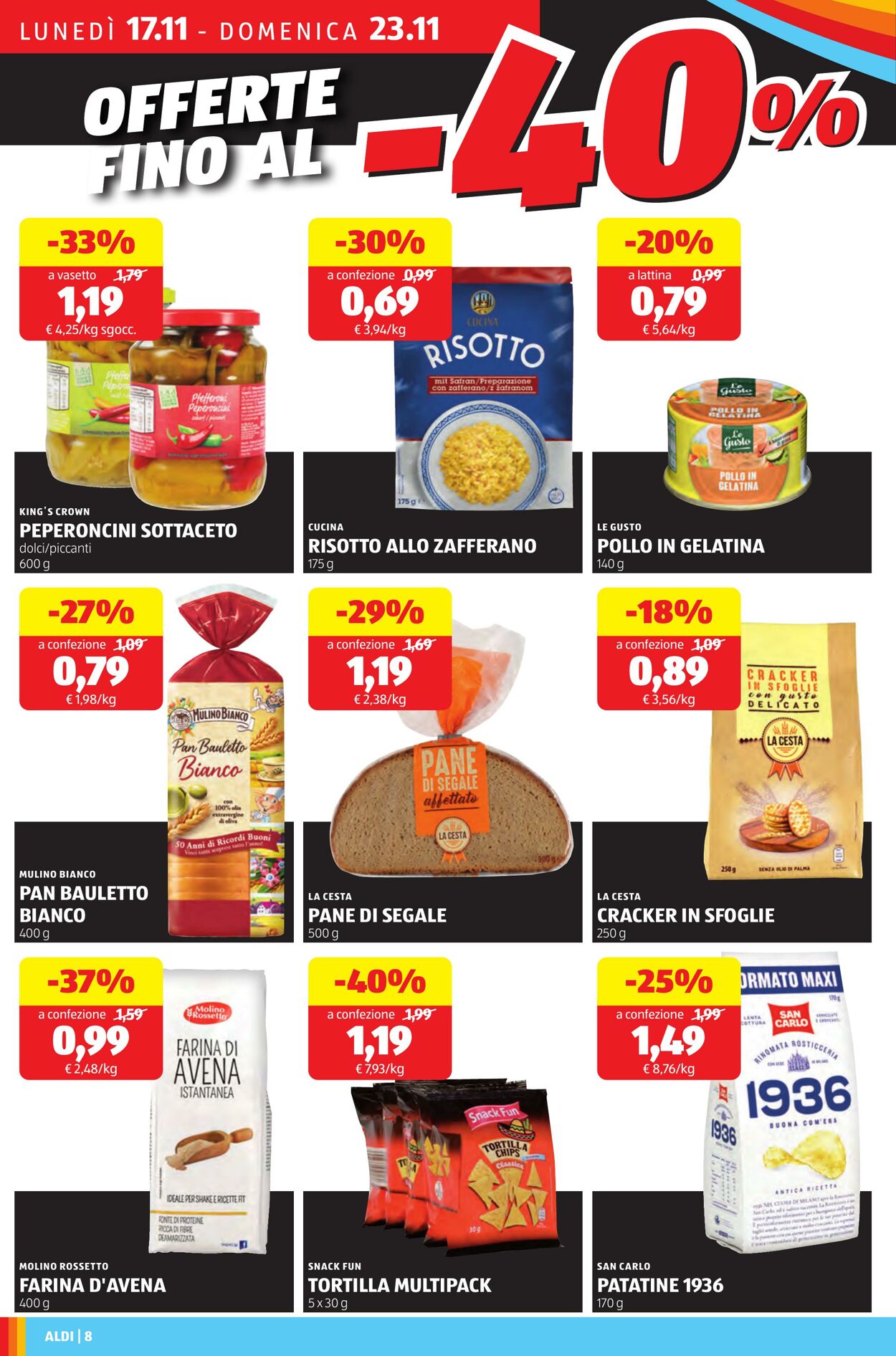 Volantino Aldi 17.11.2025 - 23.11.2025