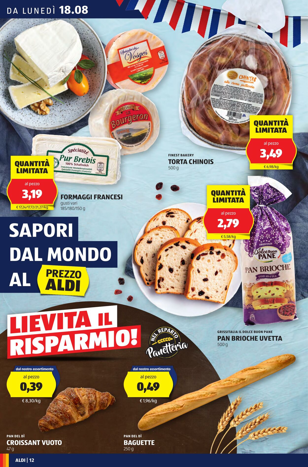 Volantino Aldi 18.08.2025 - 24.08.2025