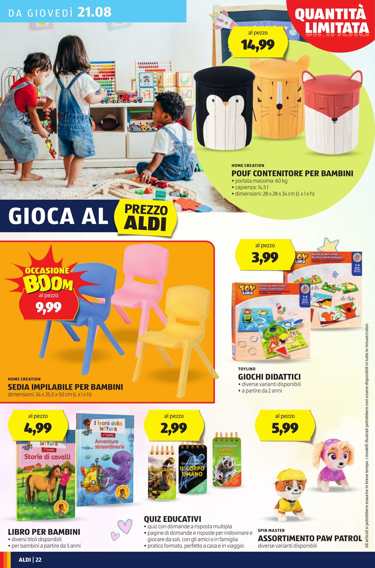 Volantino Aldi 18.08.2025 - 24.08.2025
