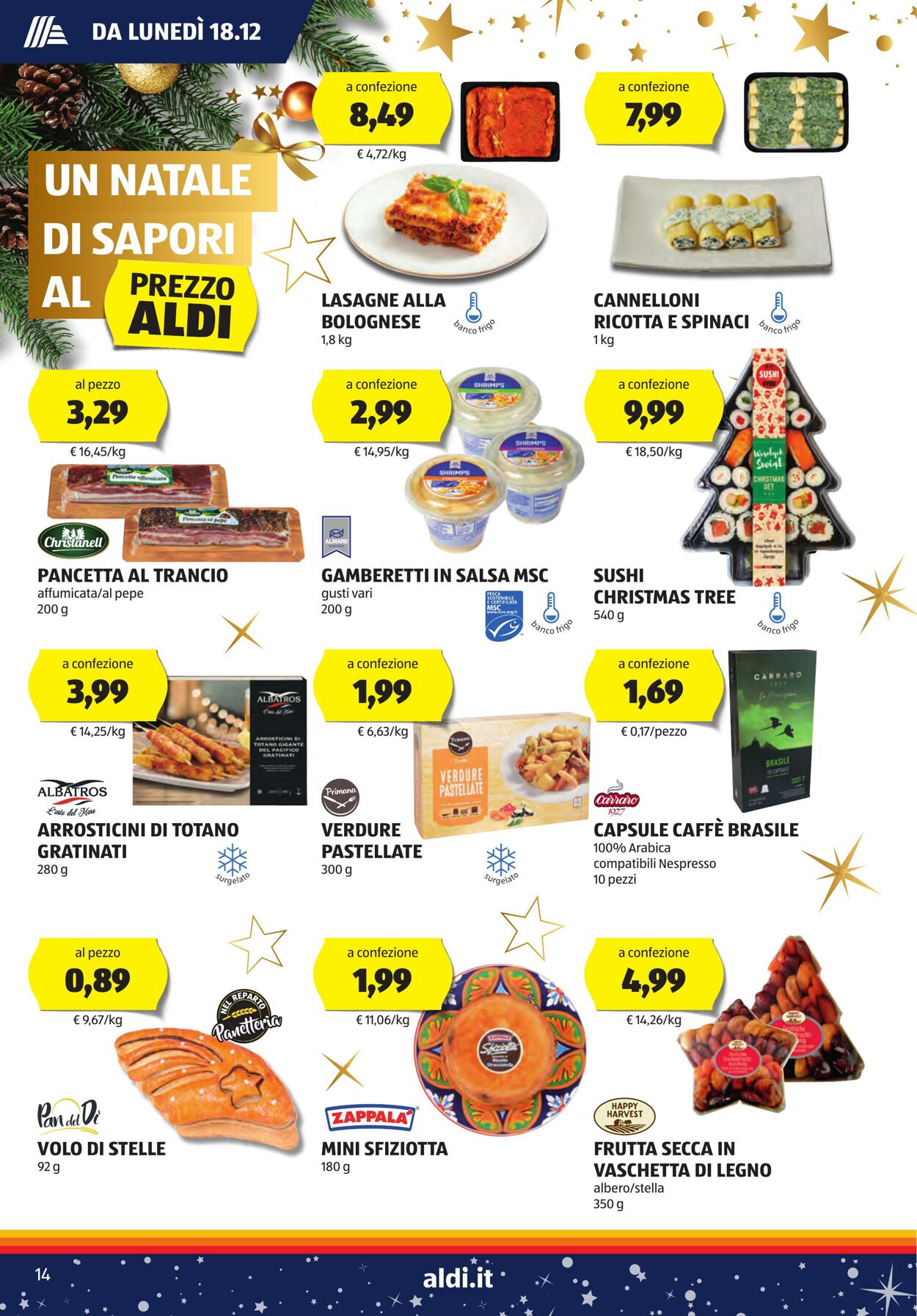 Volantino Aldi 18.12.2023 - 24.12.2023