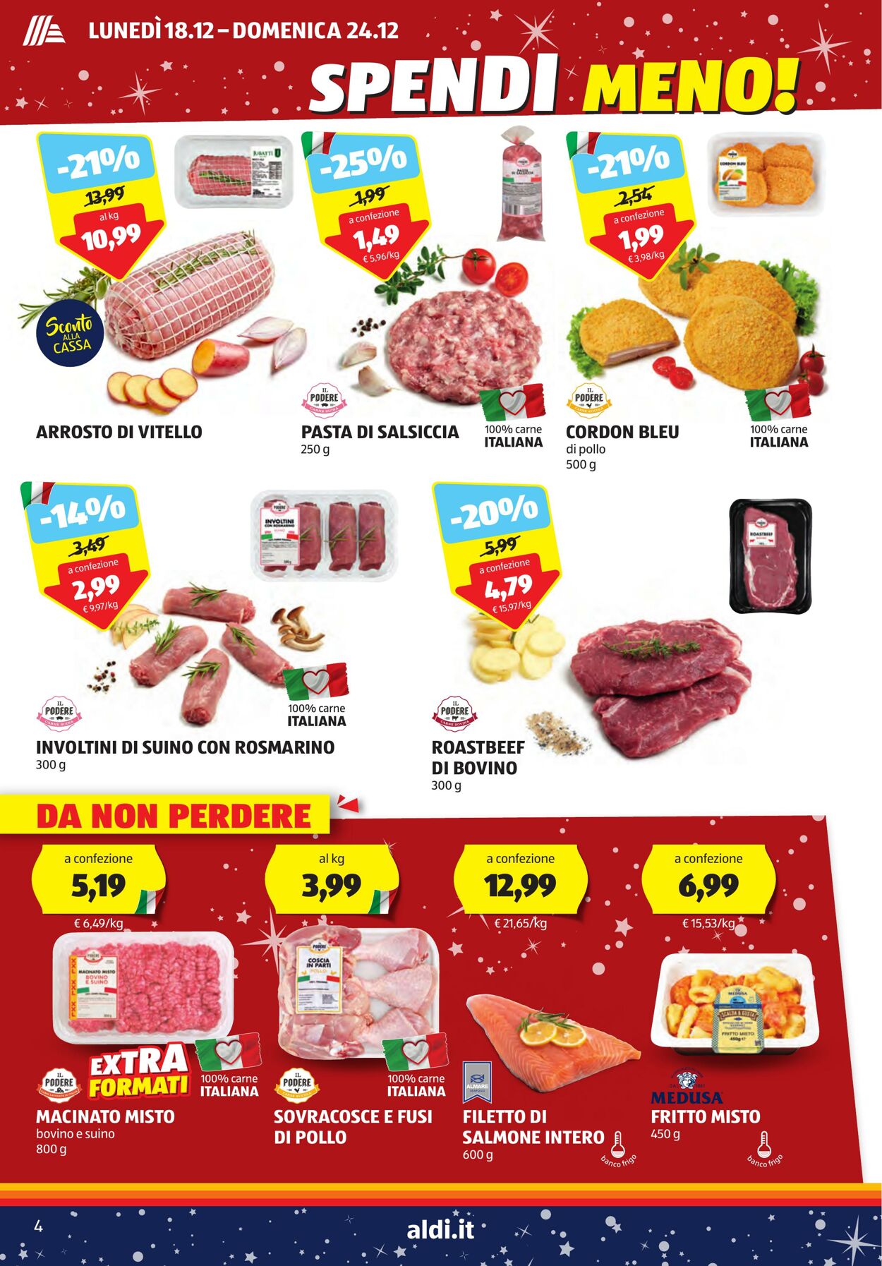 Volantino Aldi 18.12.2023 - 24.12.2023