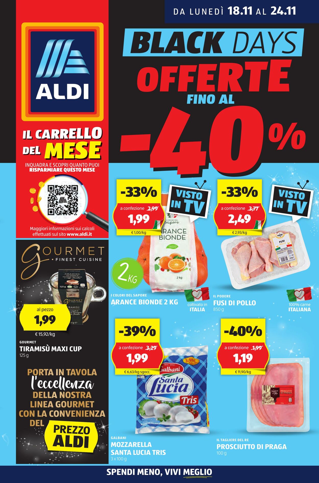 Volantino Aldi 18.11.2024 - 24.11.2024