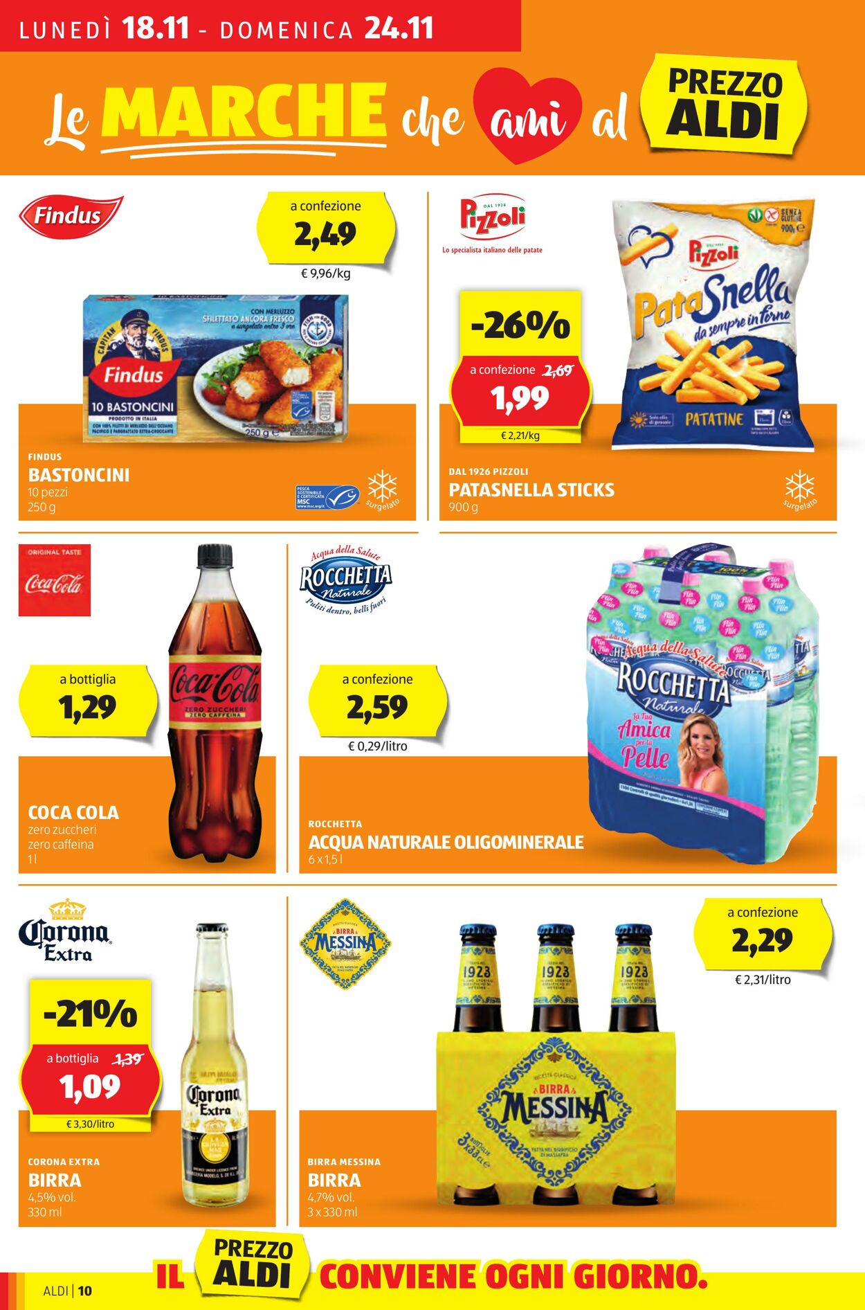 Volantino Aldi 18.11.2024 - 24.11.2024