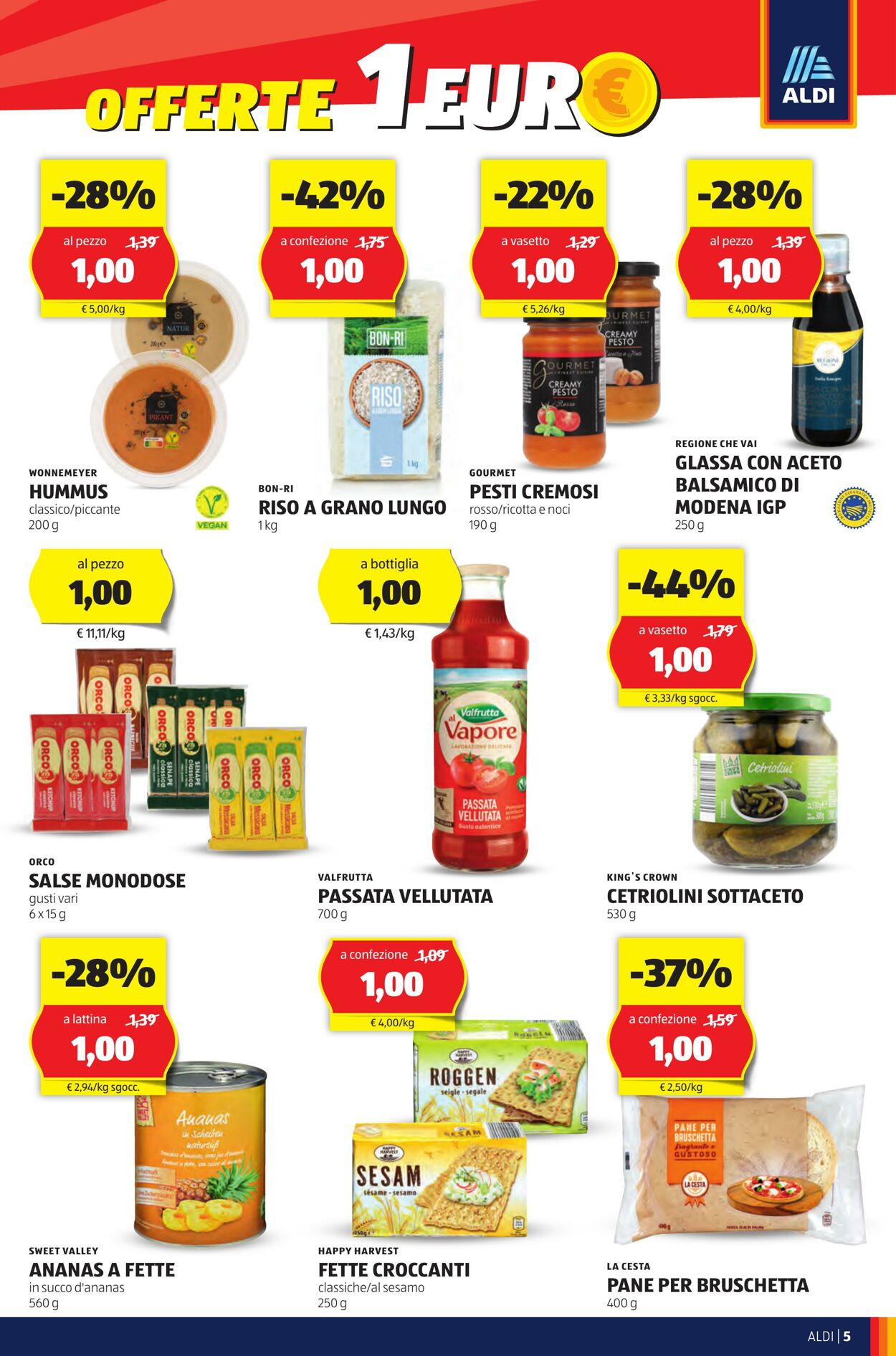 Volantino Aldi 19.08.2024 - 25.08.2024