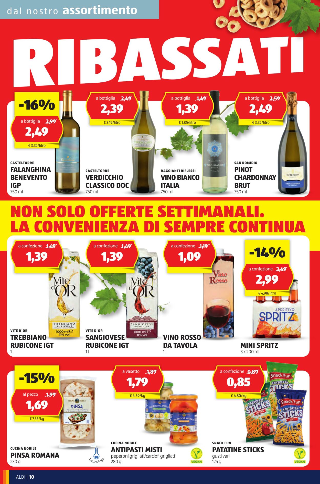 Volantino Aldi 19.08.2024 - 25.08.2024