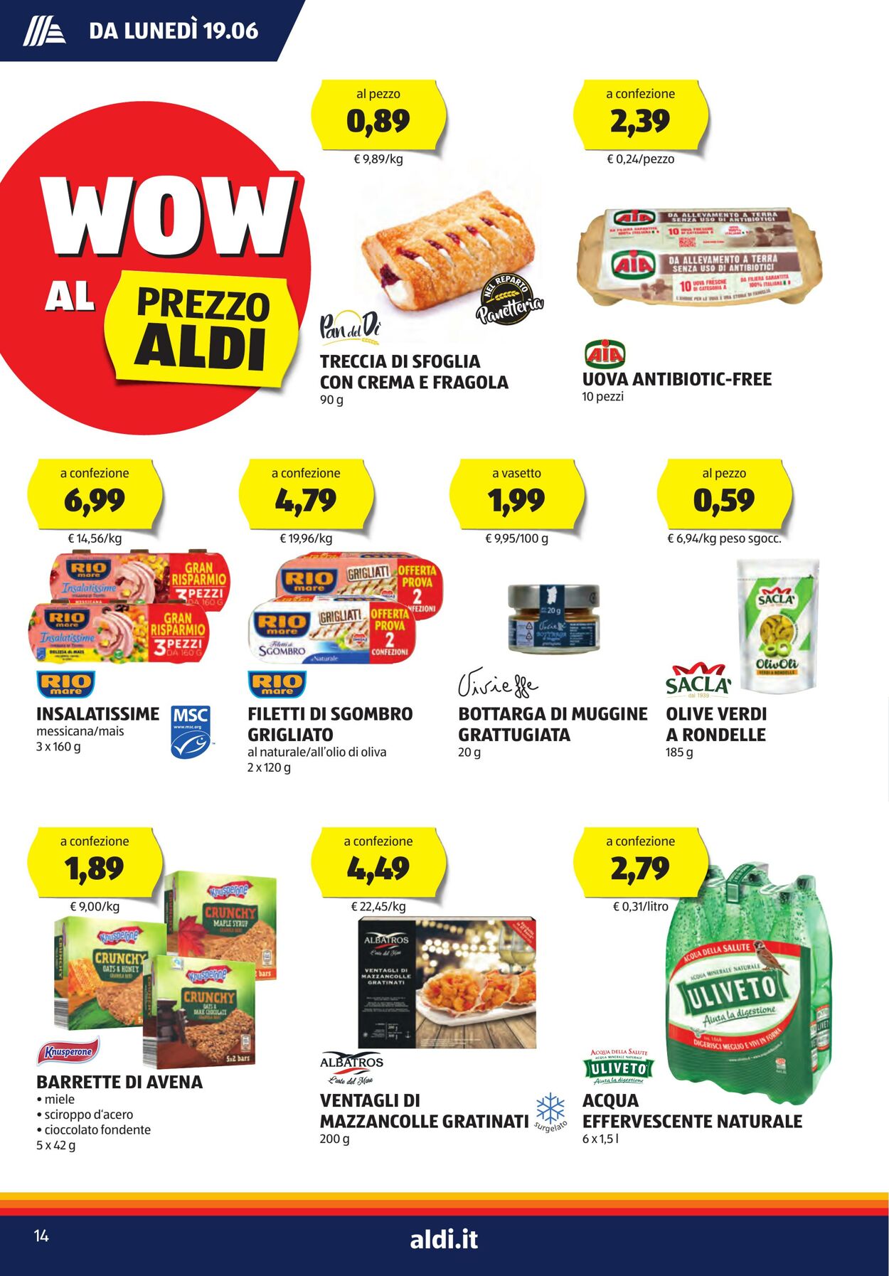 Volantino Aldi 19.06.2023 - 25.06.2023