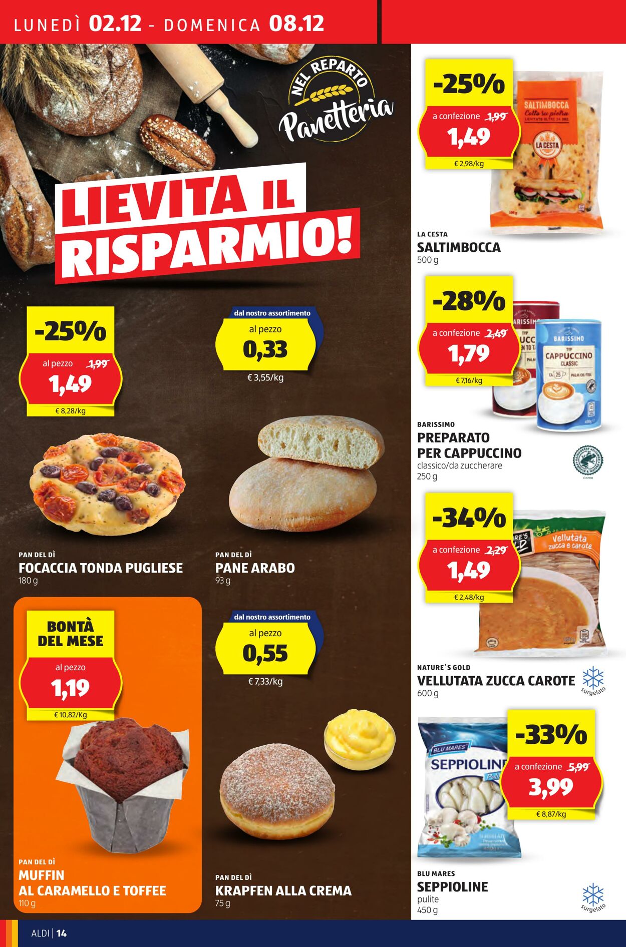 Volantino Aldi 02.12.2024 - 08.12.2024