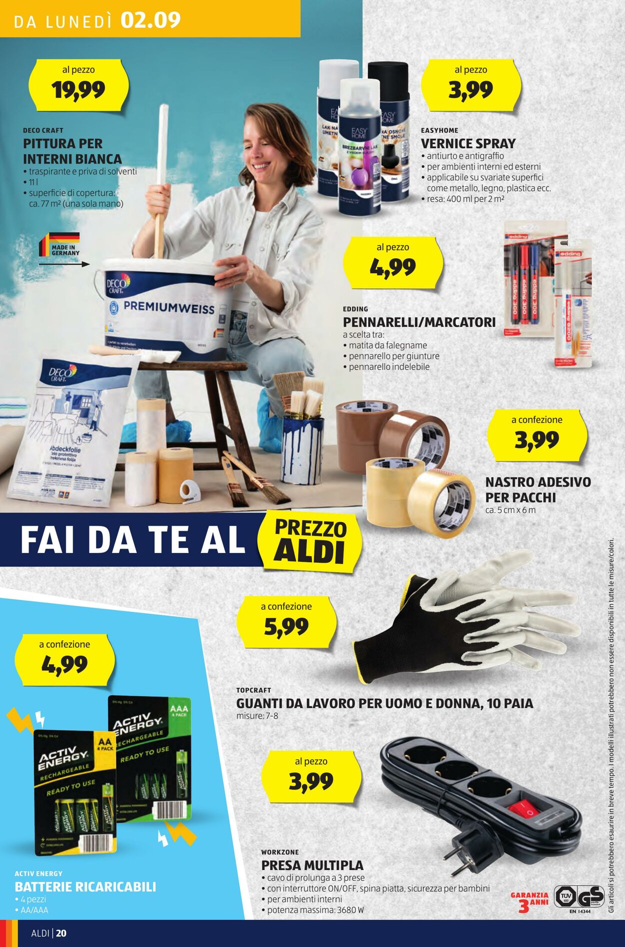 Volantino Aldi 02.09.2024 - 08.09.2024