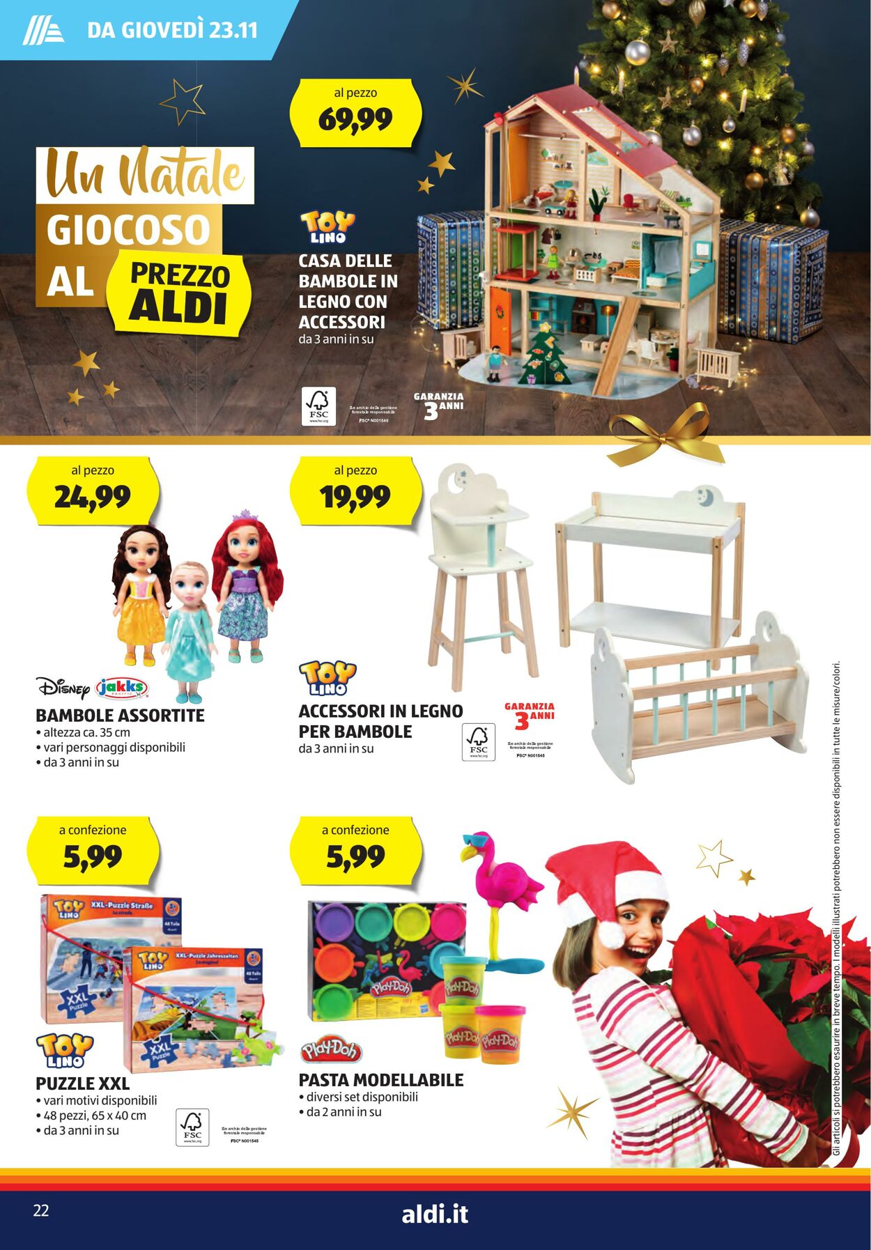 Volantino Aldi 20.11.2023 - 26.11.2023