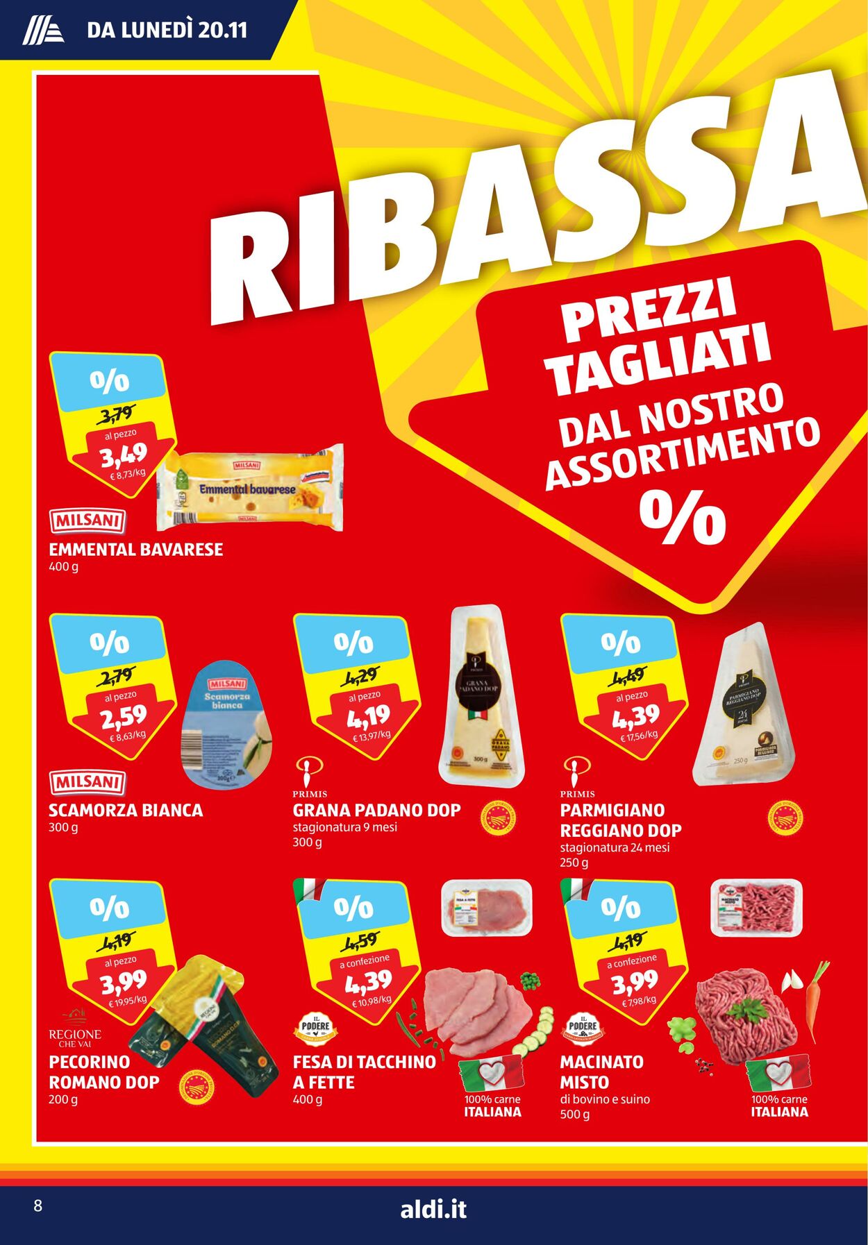 Volantino Aldi 20.11.2023 - 26.11.2023