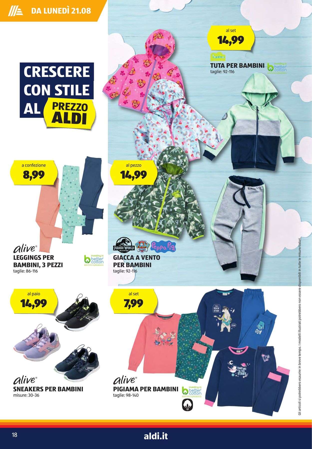 Volantino Aldi 21.08.2023 - 27.08.2023