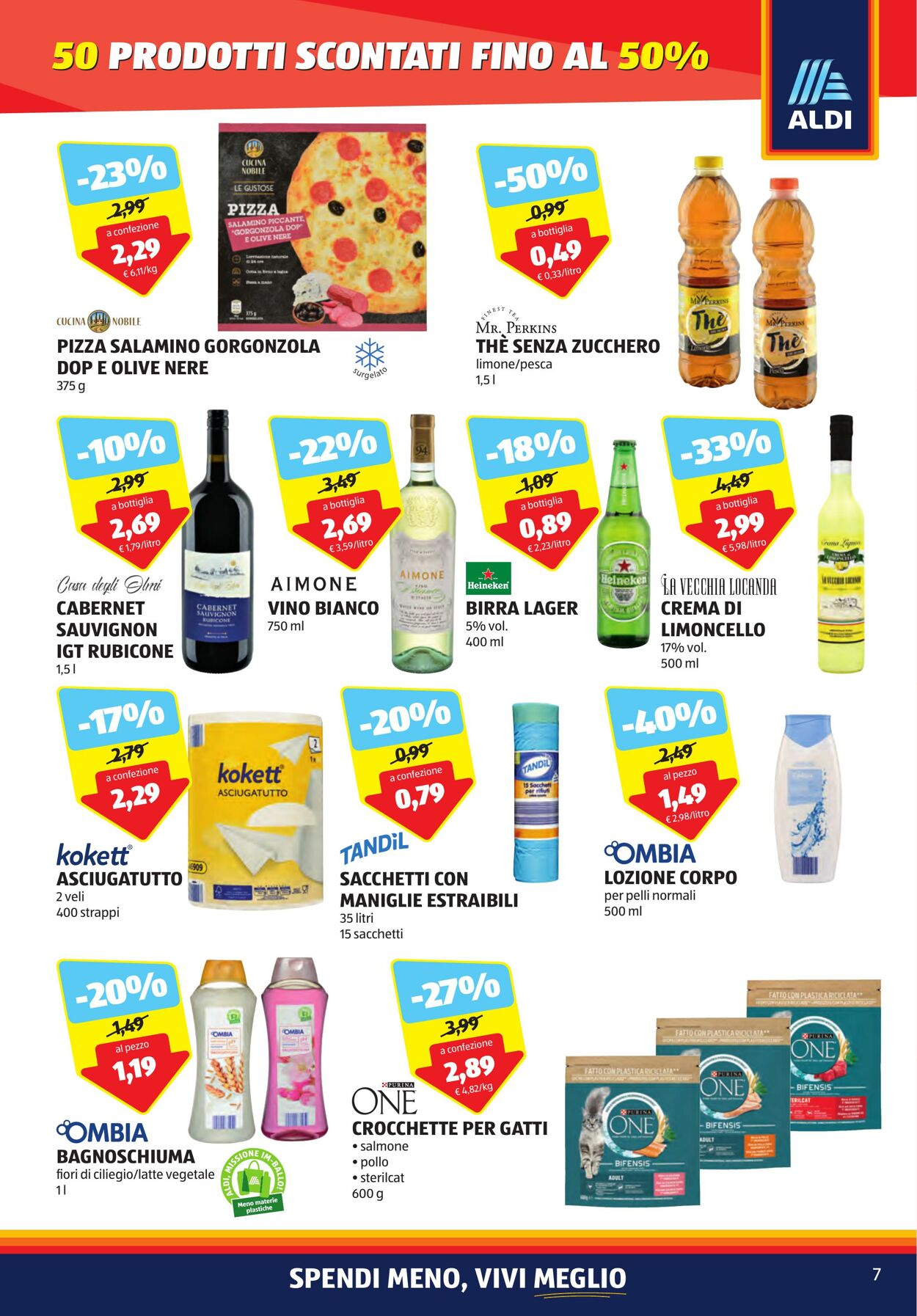 Volantino Aldi 21.08.2023 - 27.08.2023