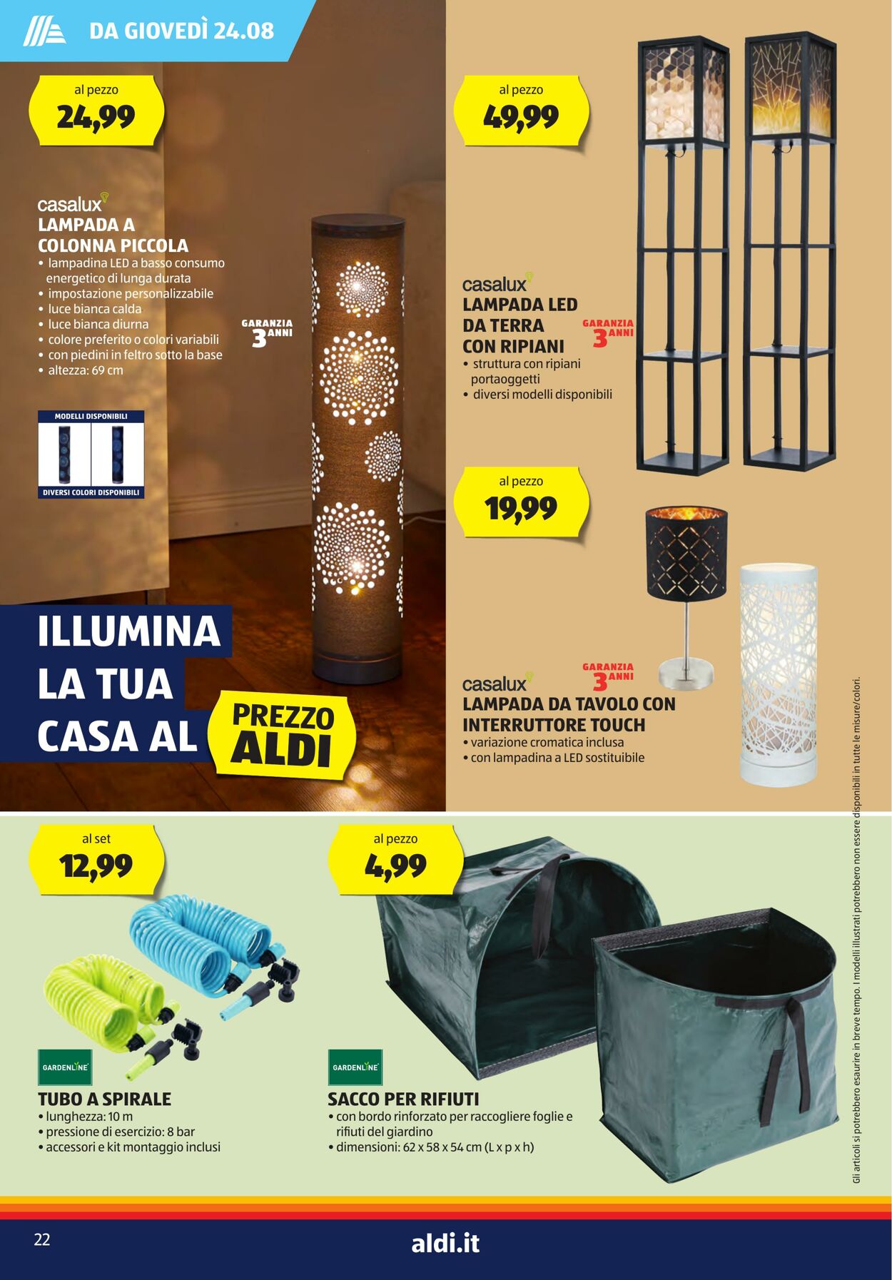 Volantino Aldi 21.08.2023 - 27.08.2023