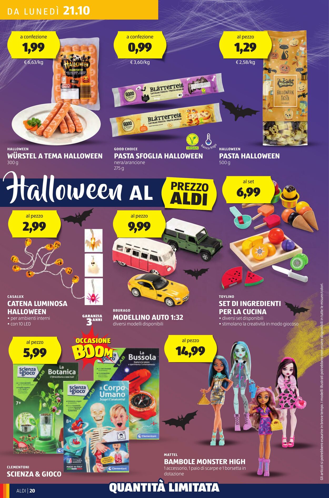 Volantino Aldi 21.10.2024 - 27.10.2024